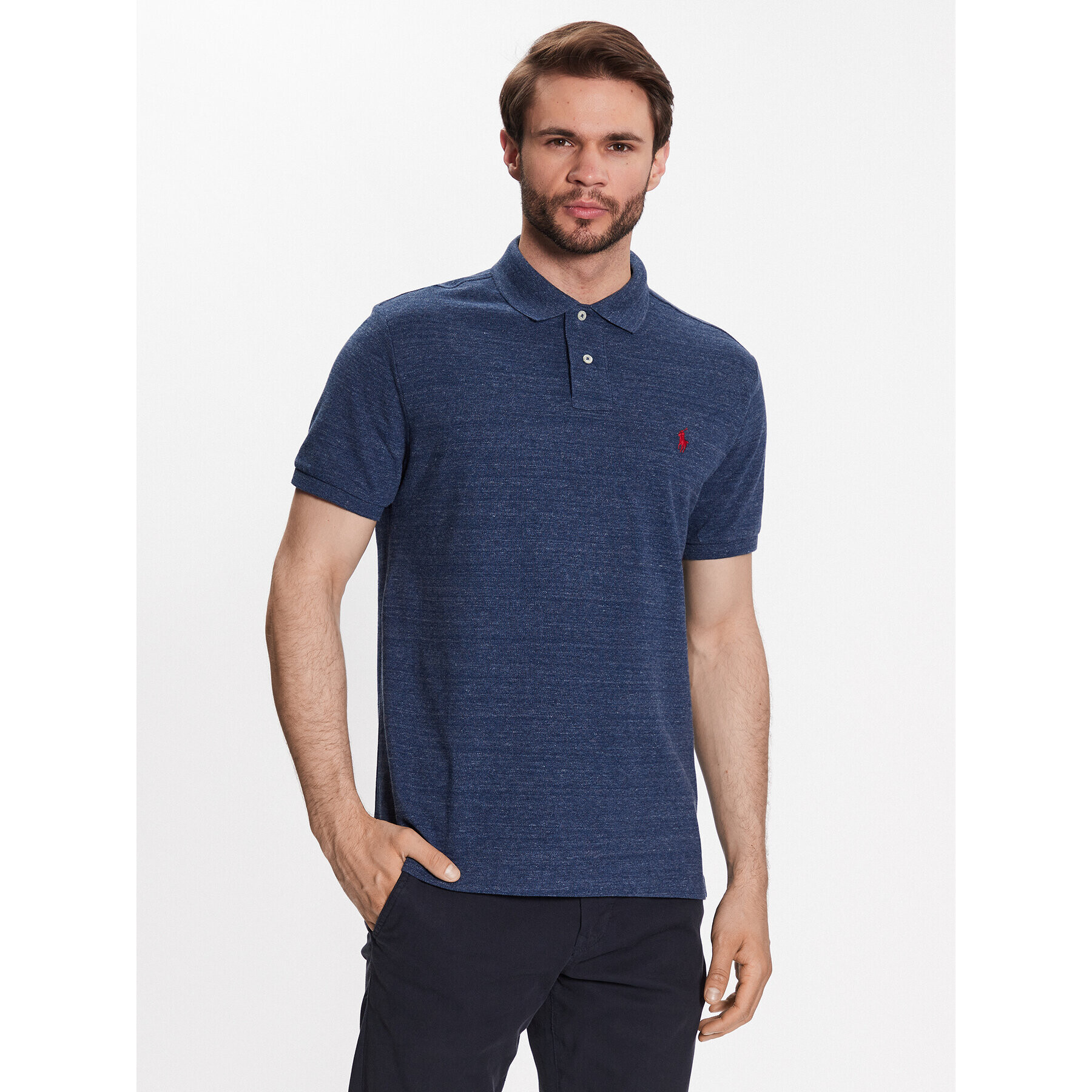 Polo Ralph Lauren Tricou polo 710666998005 Albastru Regular Fit - Pled.ro