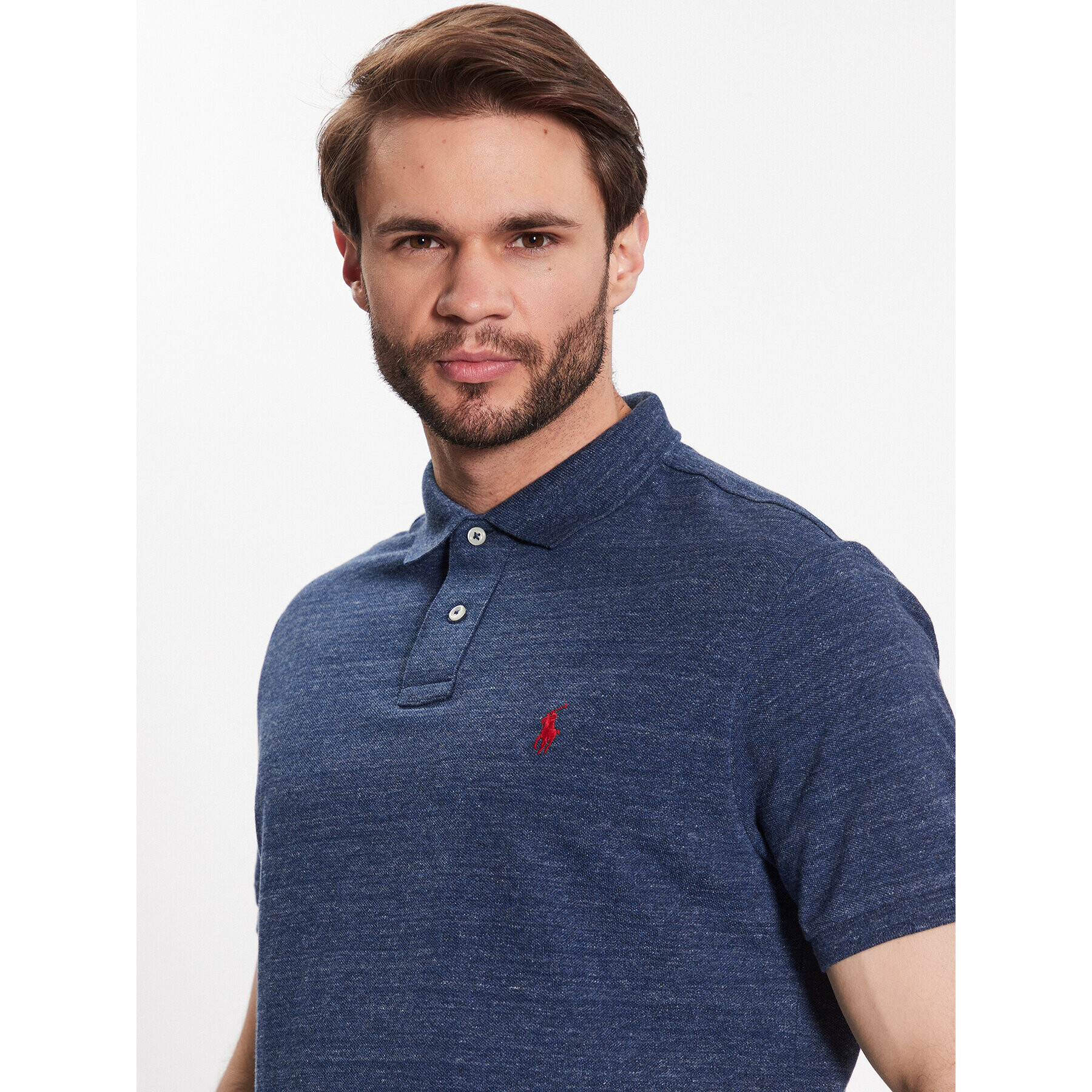 Polo Ralph Lauren Tricou polo 710666998005 Albastru Regular Fit - Pled.ro