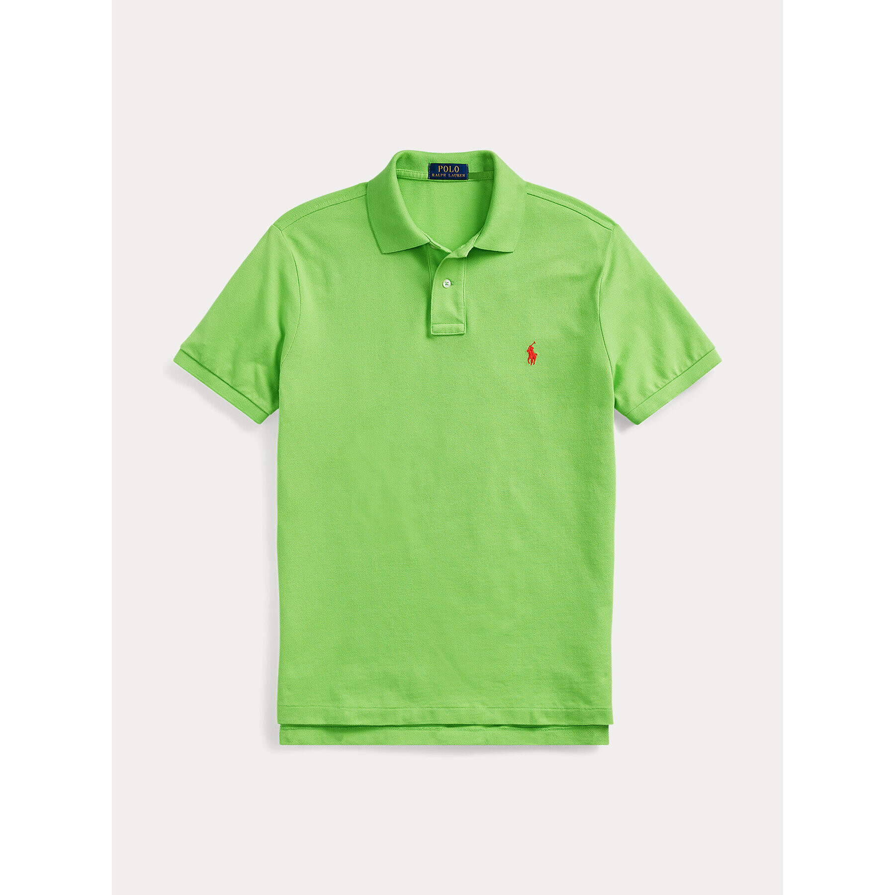 Polo Ralph Lauren Tricou polo 710795080021 Verde Slim Fit - Pled.ro