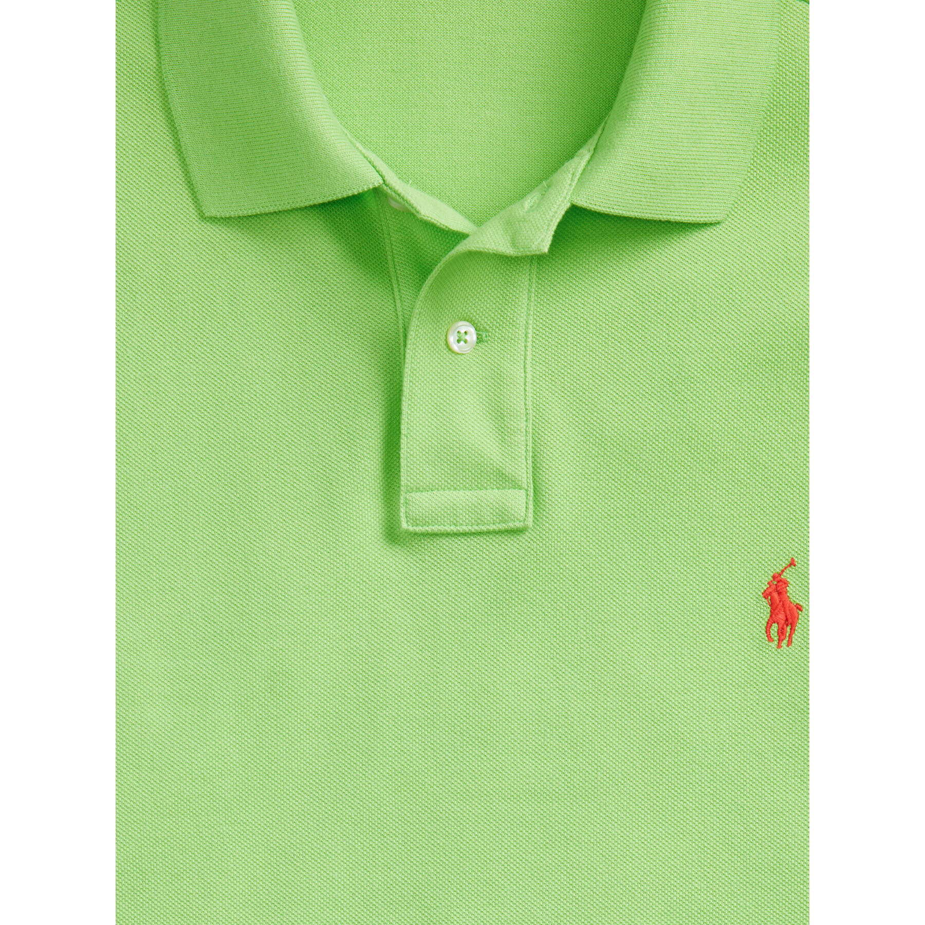 Polo Ralph Lauren Tricou polo 710795080021 Verde Slim Fit - Pled.ro