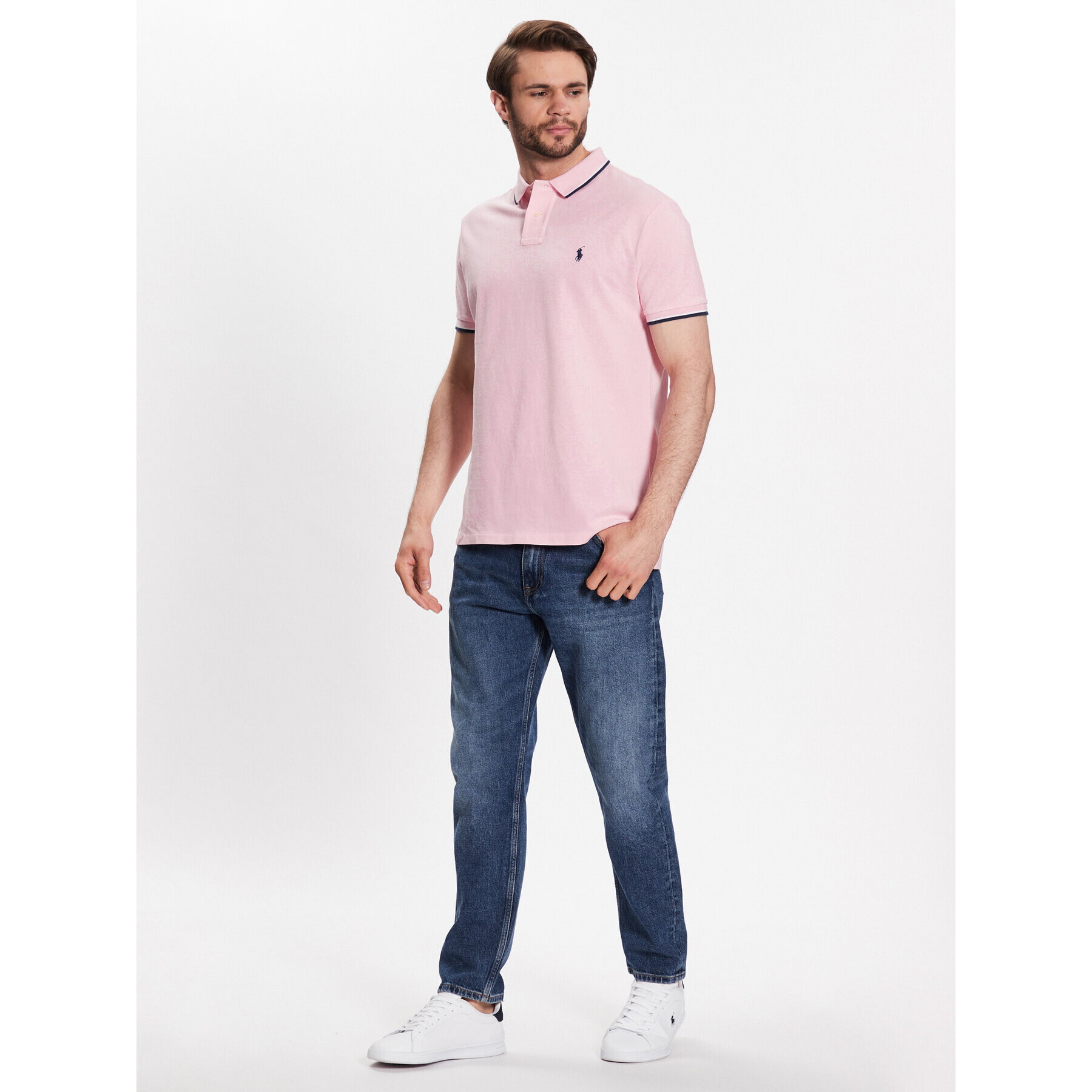 Polo Ralph Lauren Tricou polo 710842621009 Roz Regular Fit - Pled.ro