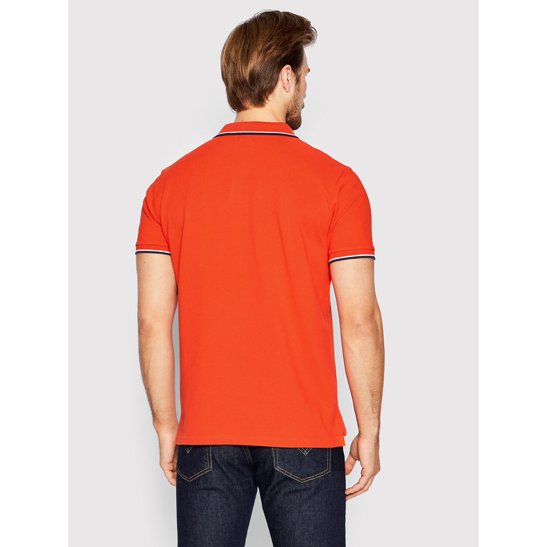 Polo Ralph Lauren Tricou polo 710842621016 Roșu Custom Slim Fit - Pled.ro