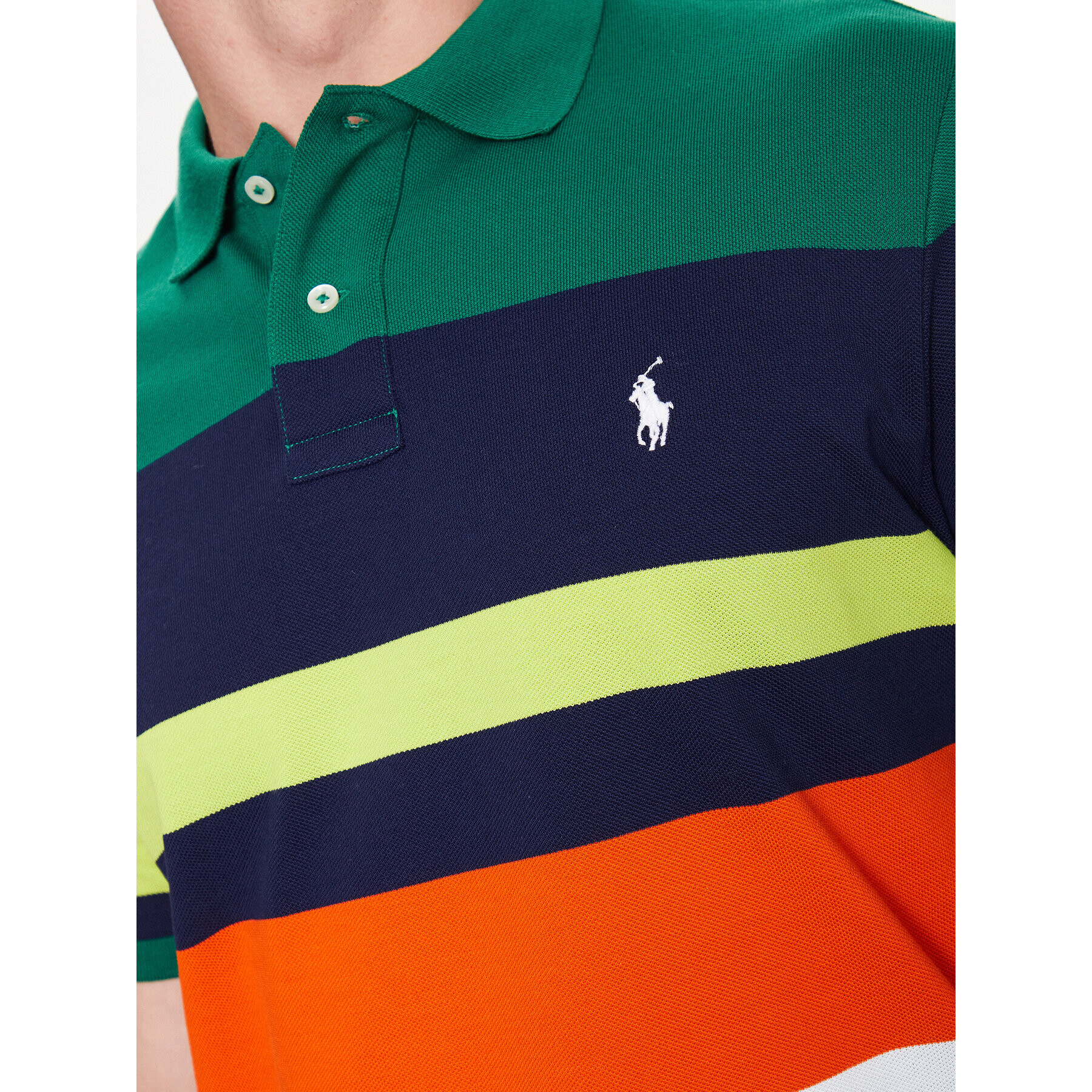 Polo Ralph Lauren Tricou polo 710890053002 Colorat Slim Fit - Pled.ro