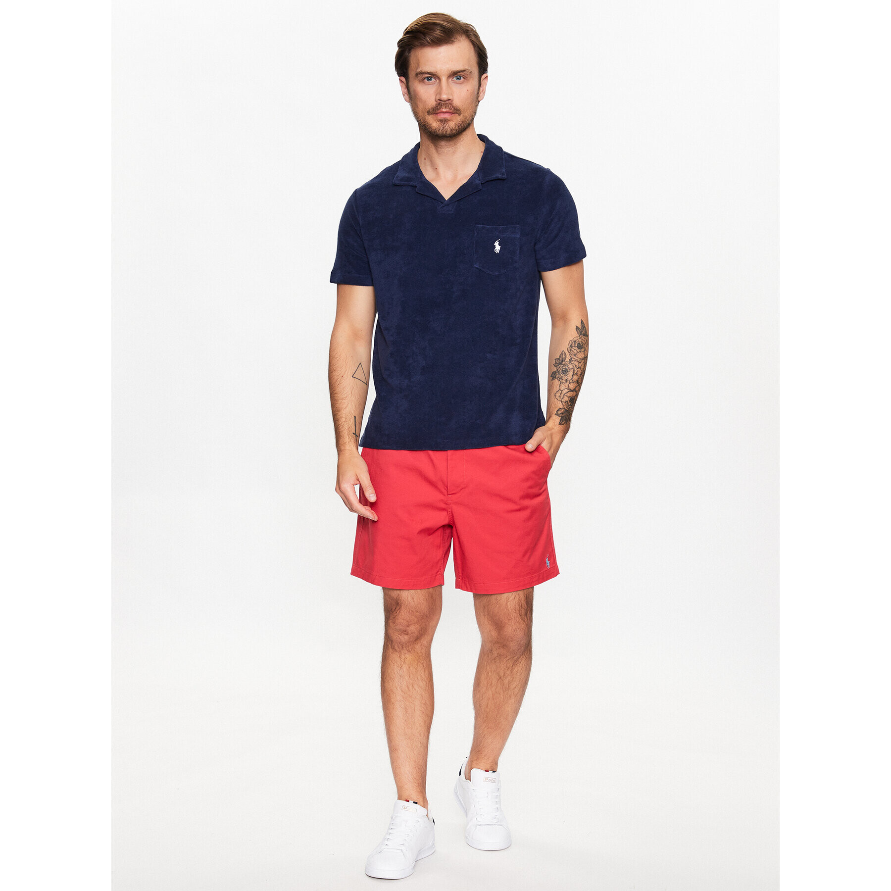 Polo Ralph Lauren Tricou polo 710901044003 Bleumarin Regular Fit - Pled.ro