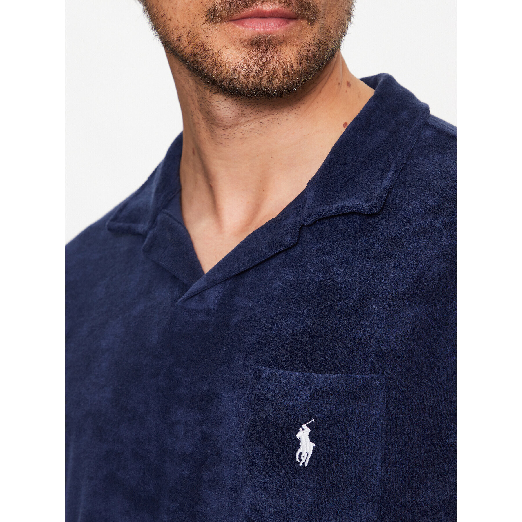 Polo Ralph Lauren Tricou polo 710901044003 Bleumarin Regular Fit - Pled.ro