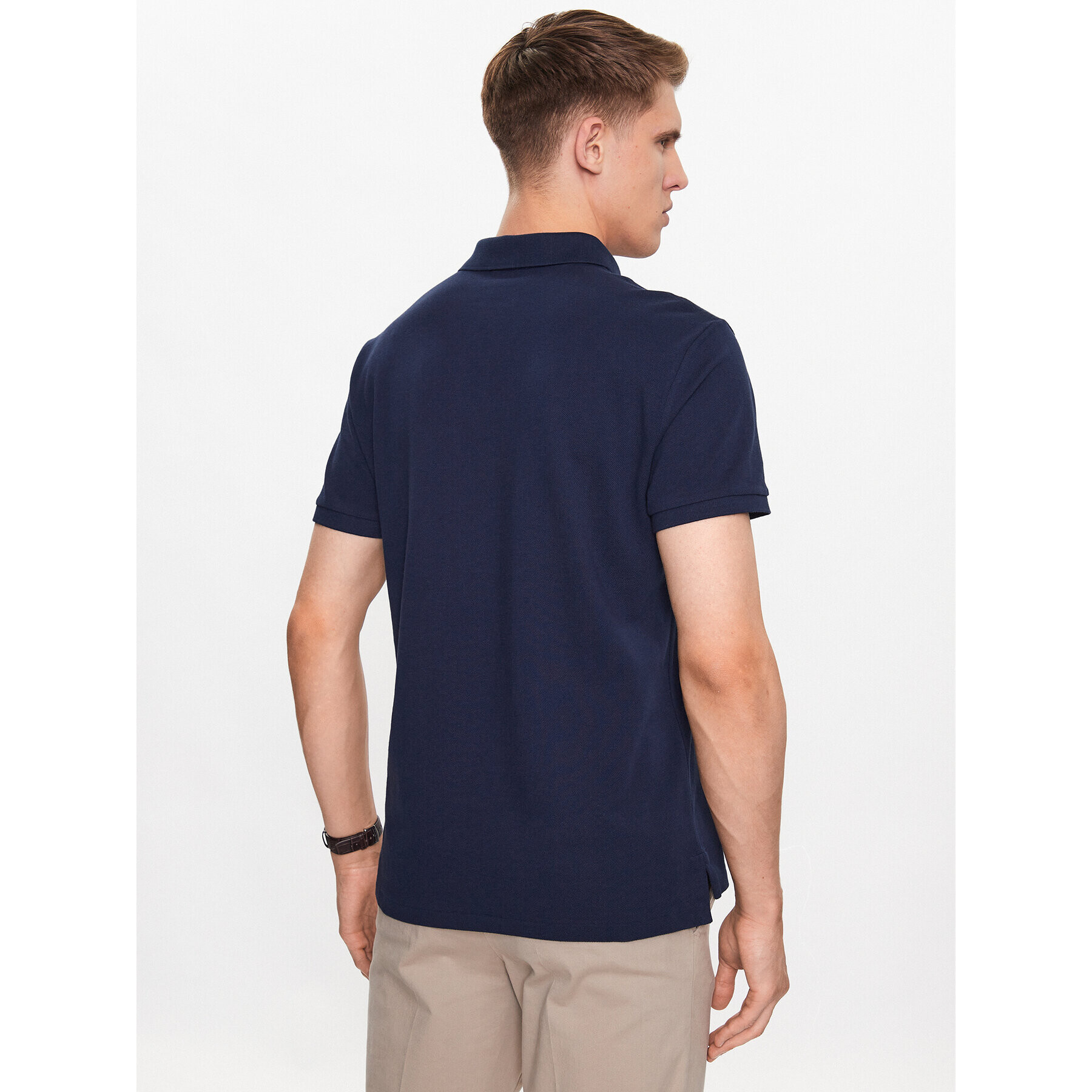 Polo Ralph Lauren Tricou polo 710910565001 Bleumarin Regular Fit - Pled.ro