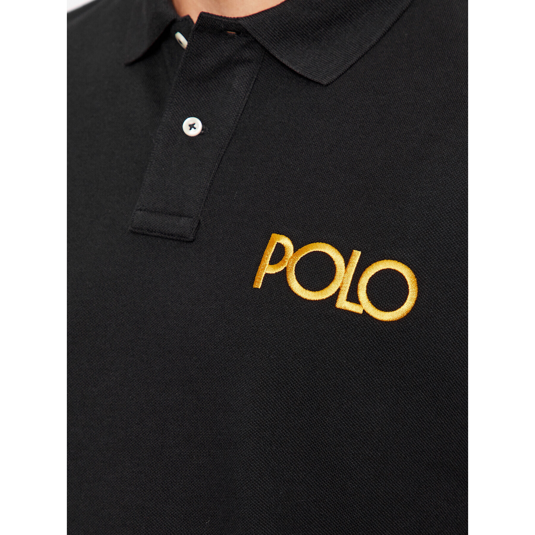 Polo Ralph Lauren Tricou polo 710920206001 Negru Regular Fit - Pled.ro