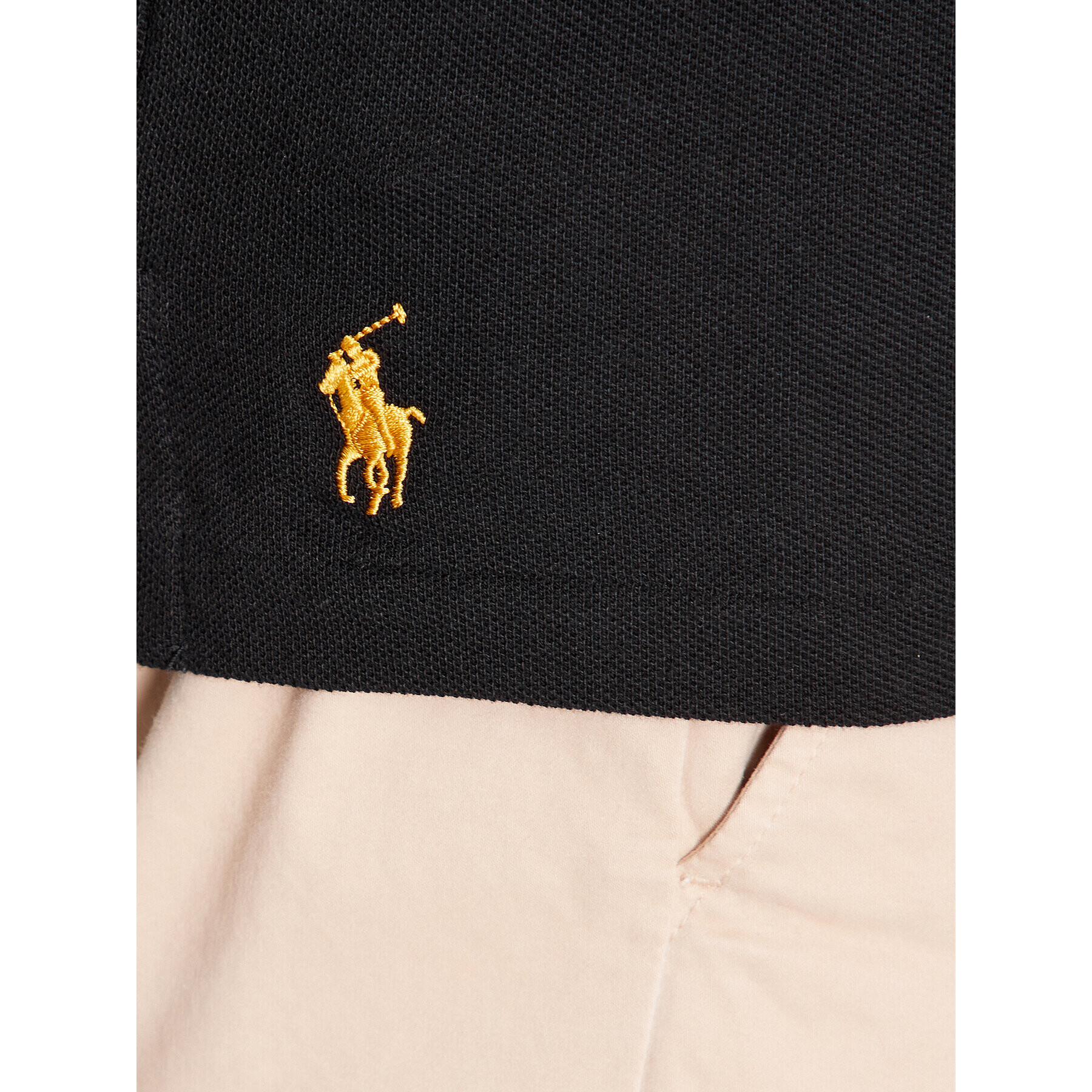 Polo Ralph Lauren Tricou polo 710920206001 Negru Regular Fit - Pled.ro