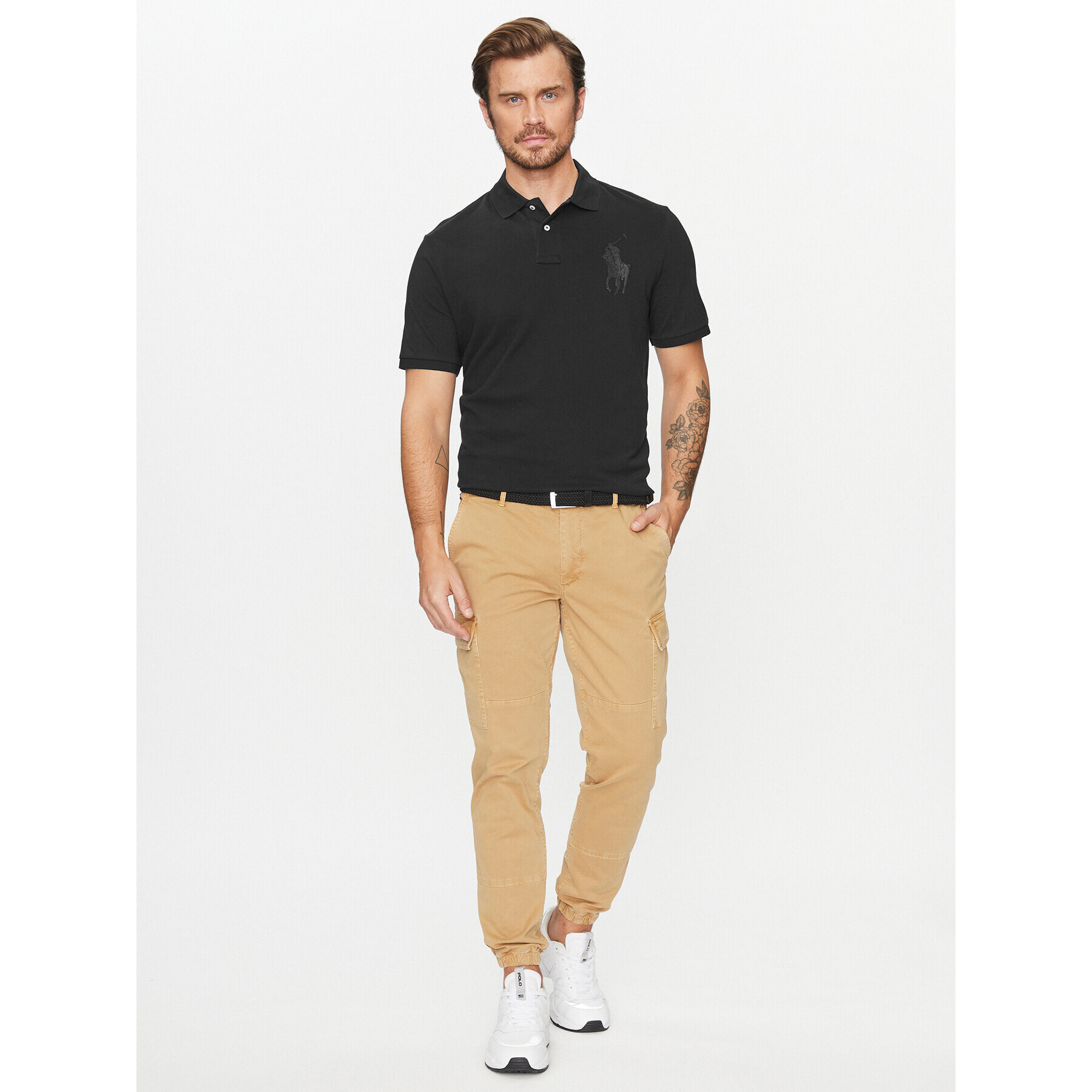 Polo Ralph Lauren Tricou polo 710920220001 Negru Regular Fit - Pled.ro