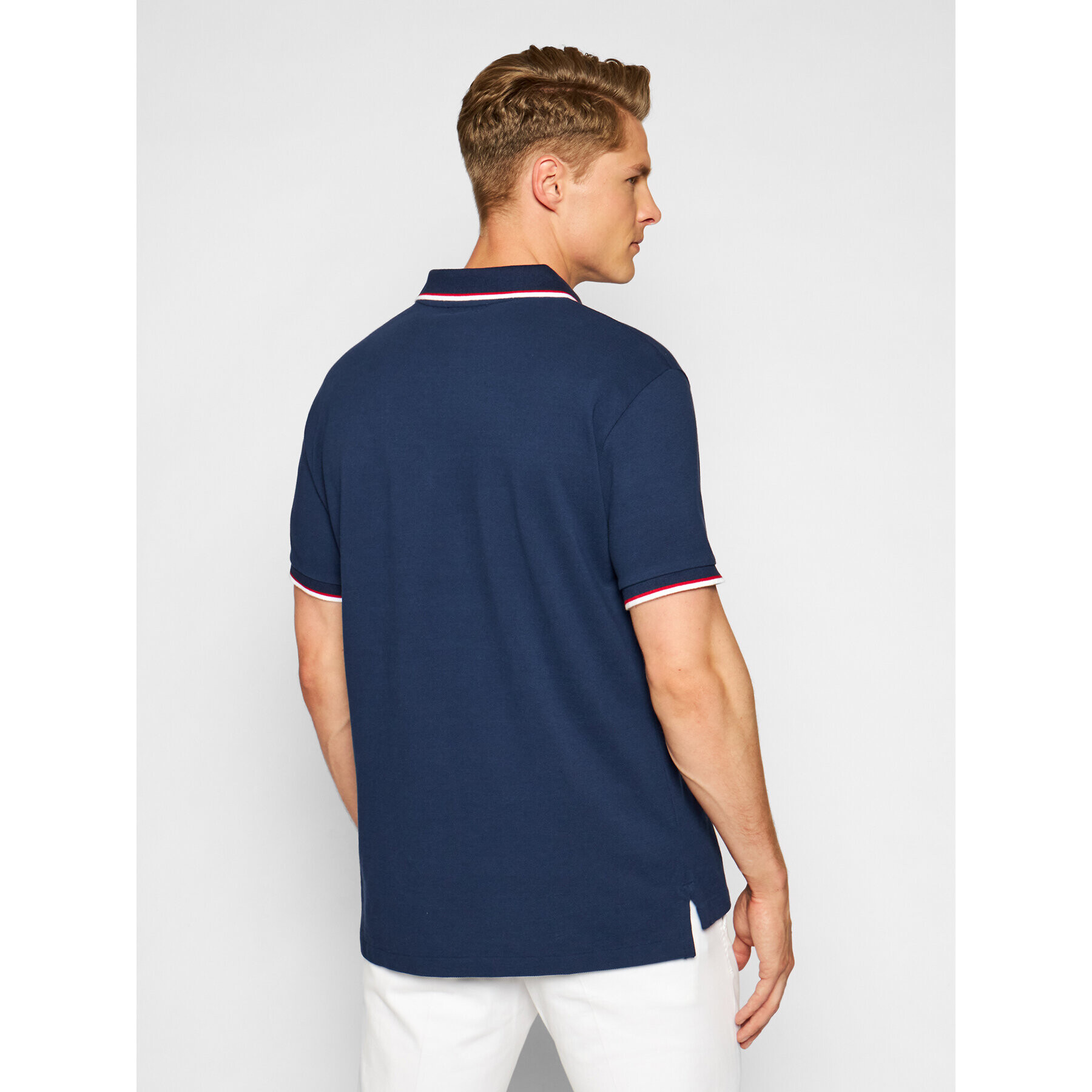 Polo Ralph Lauren Tricou polo Classics 710842621003 Bleumarin Slim Fit - Pled.ro