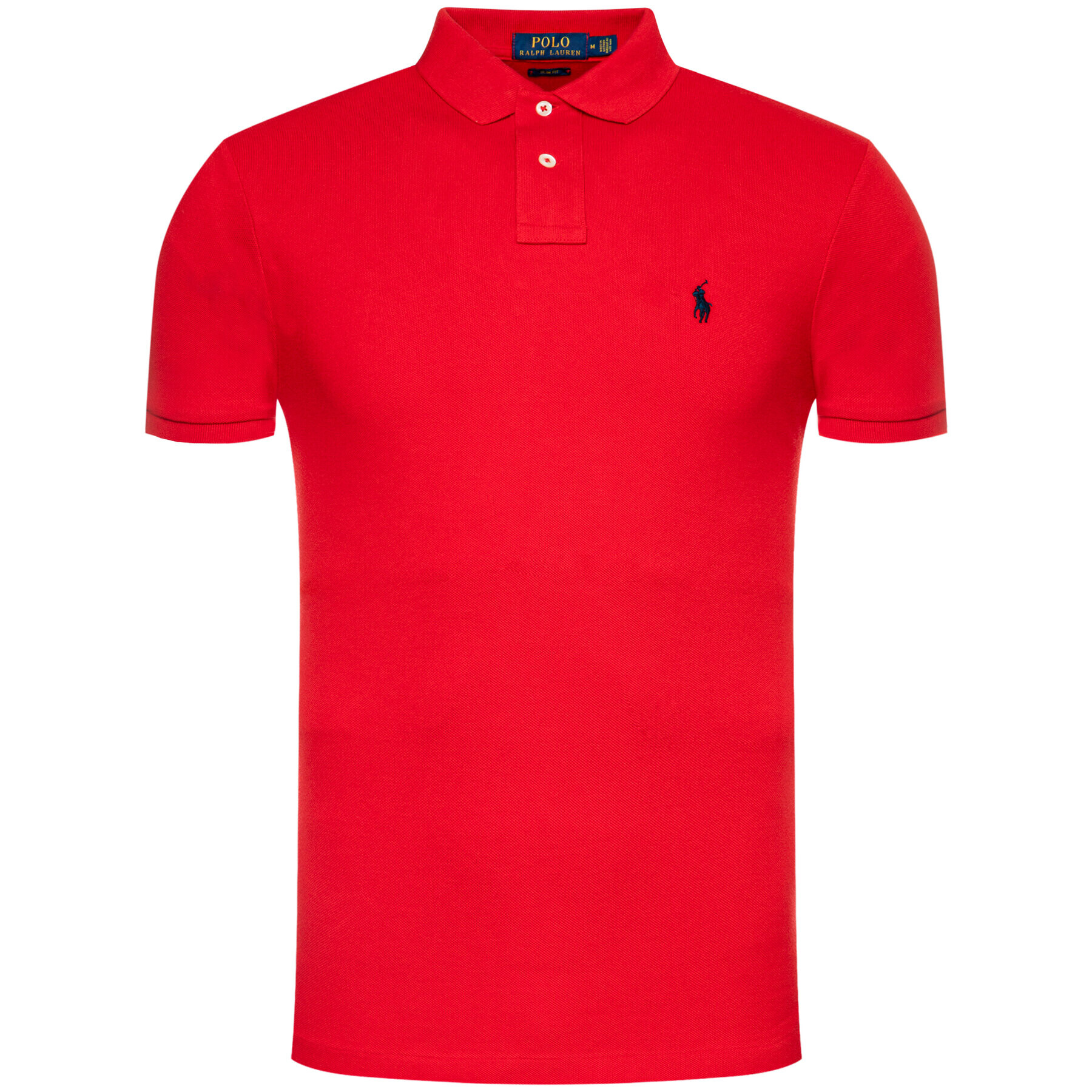 Polo Ralph Lauren Tricou polo Core Replen 710548797 Roșu Slim Fit - Pled.ro