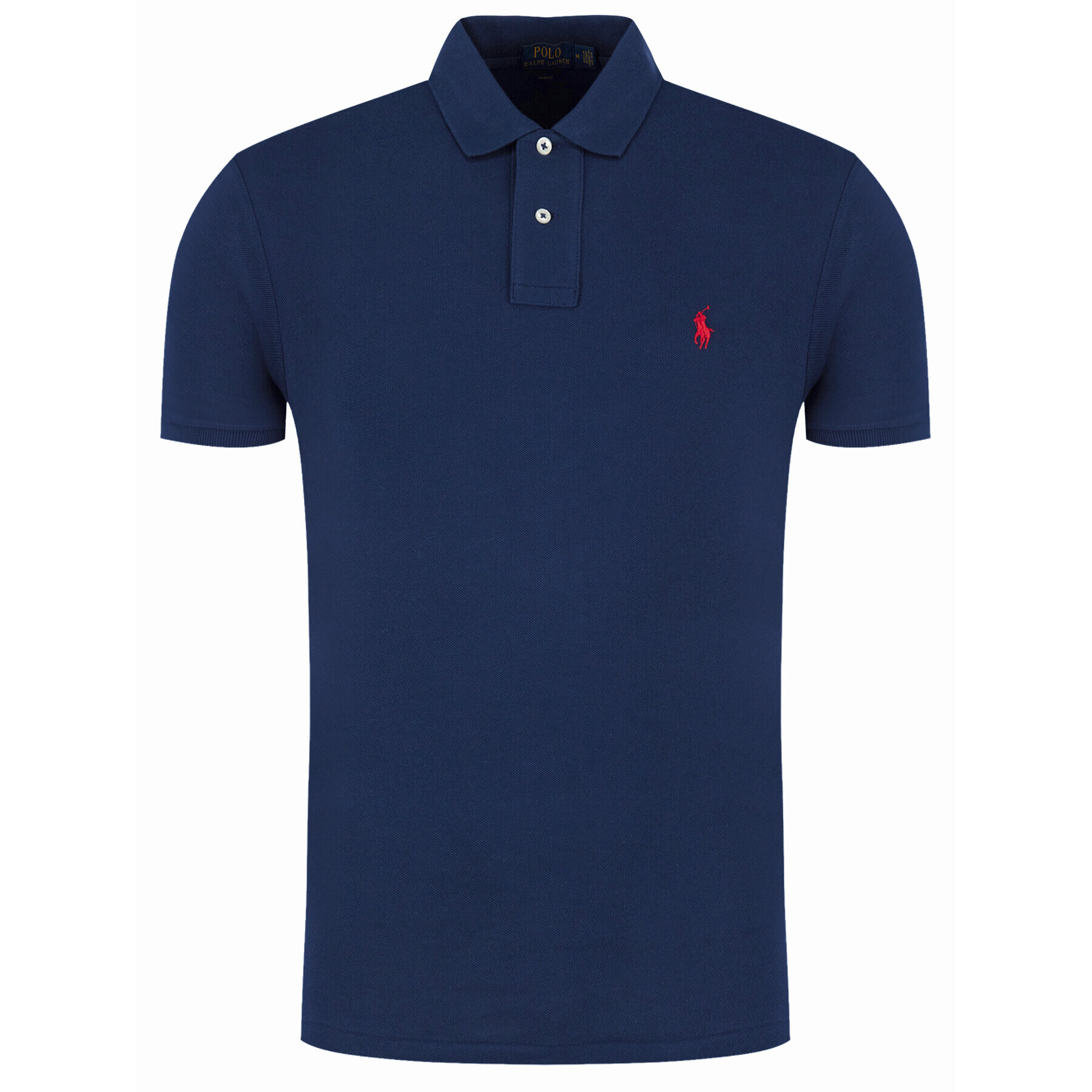 Polo Ralph Lauren Tricou polo Core Replen 710795080 Bleumarin Slim Fit - Pled.ro