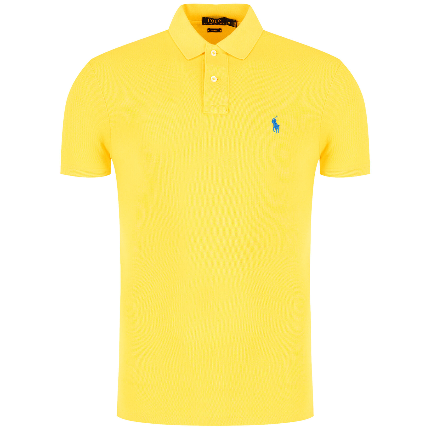 Polo Ralph Lauren Tricou polo Core Replen 710795080 Galben Slim Fit - Pled.ro