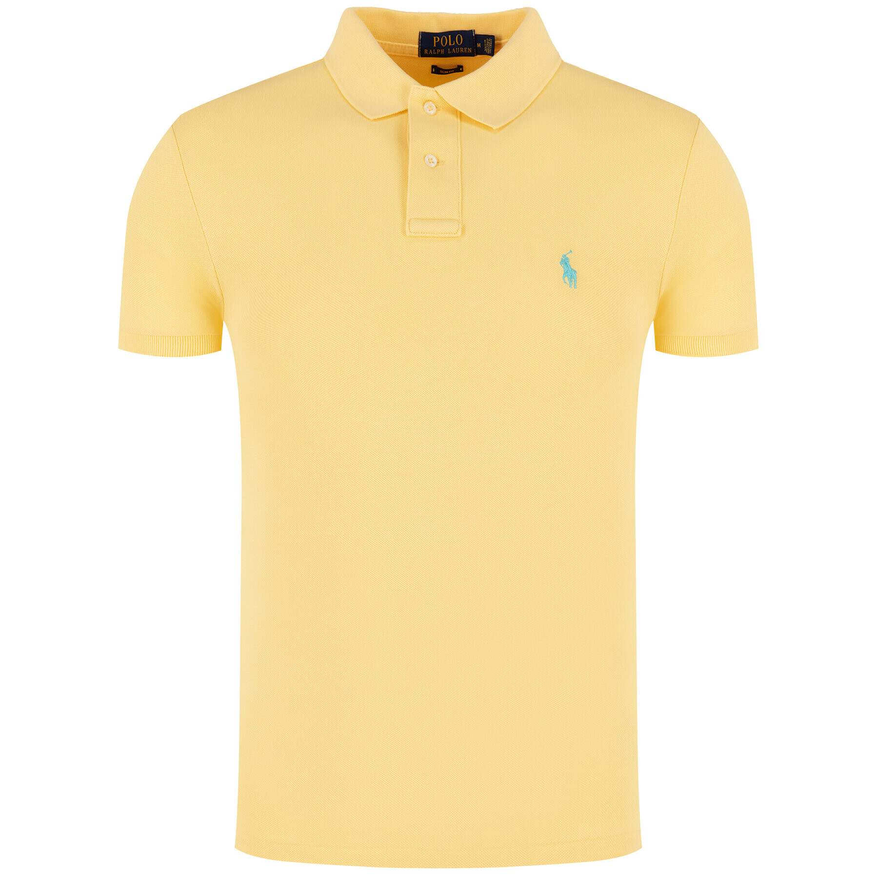 Polo Ralph Lauren Tricou polo Core Replen 710795080 Galben Slim Fit - Pled.ro