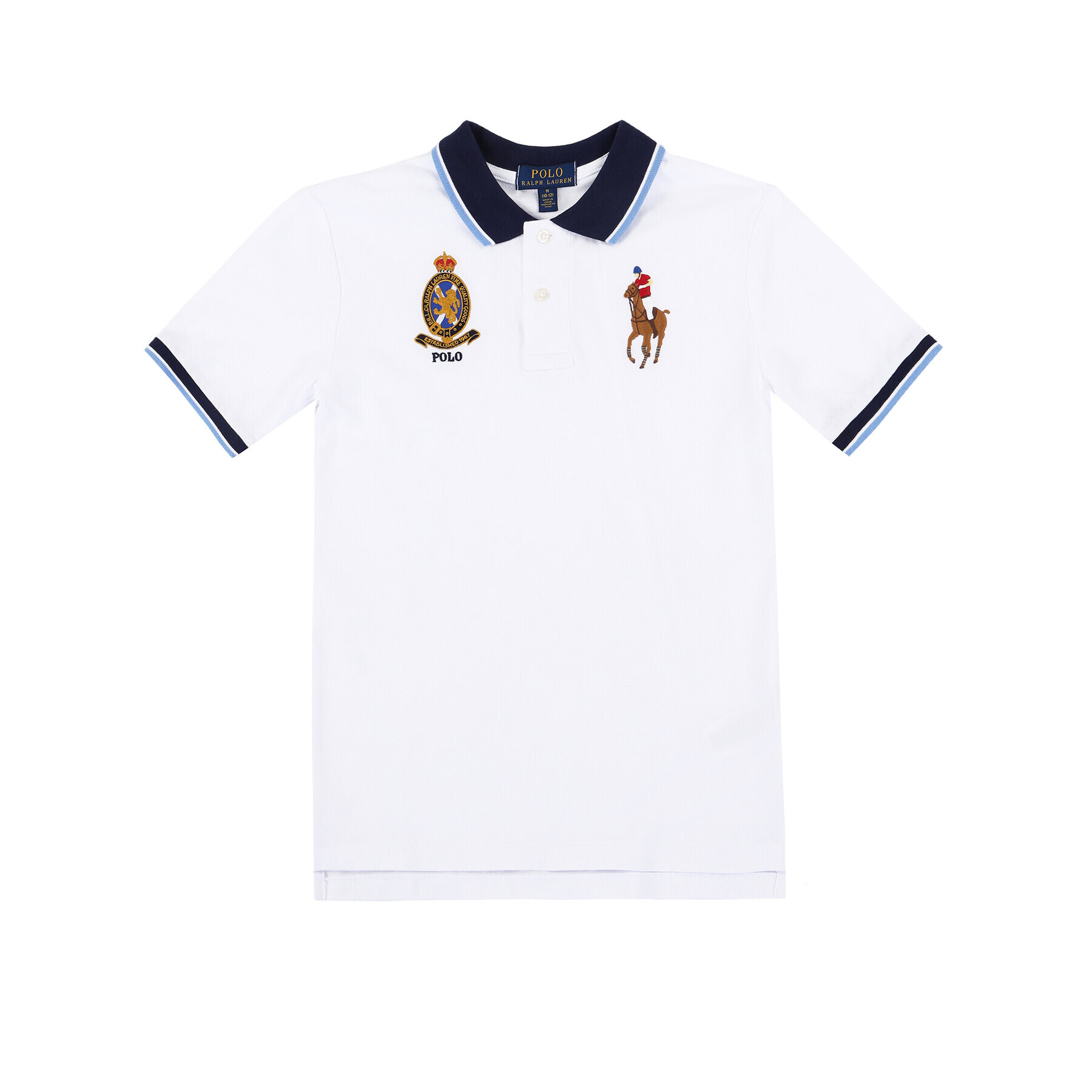 Polo Ralph Lauren Tricou polo Spring II 323786337 Alb Regular Fit - Pled.ro