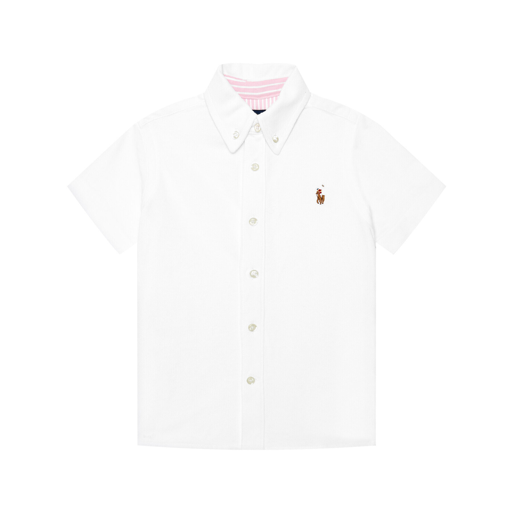 Polo Ralph Lauren Tricou polo Ss Bd 322834893001 Alb Regular Fit - Pled.ro