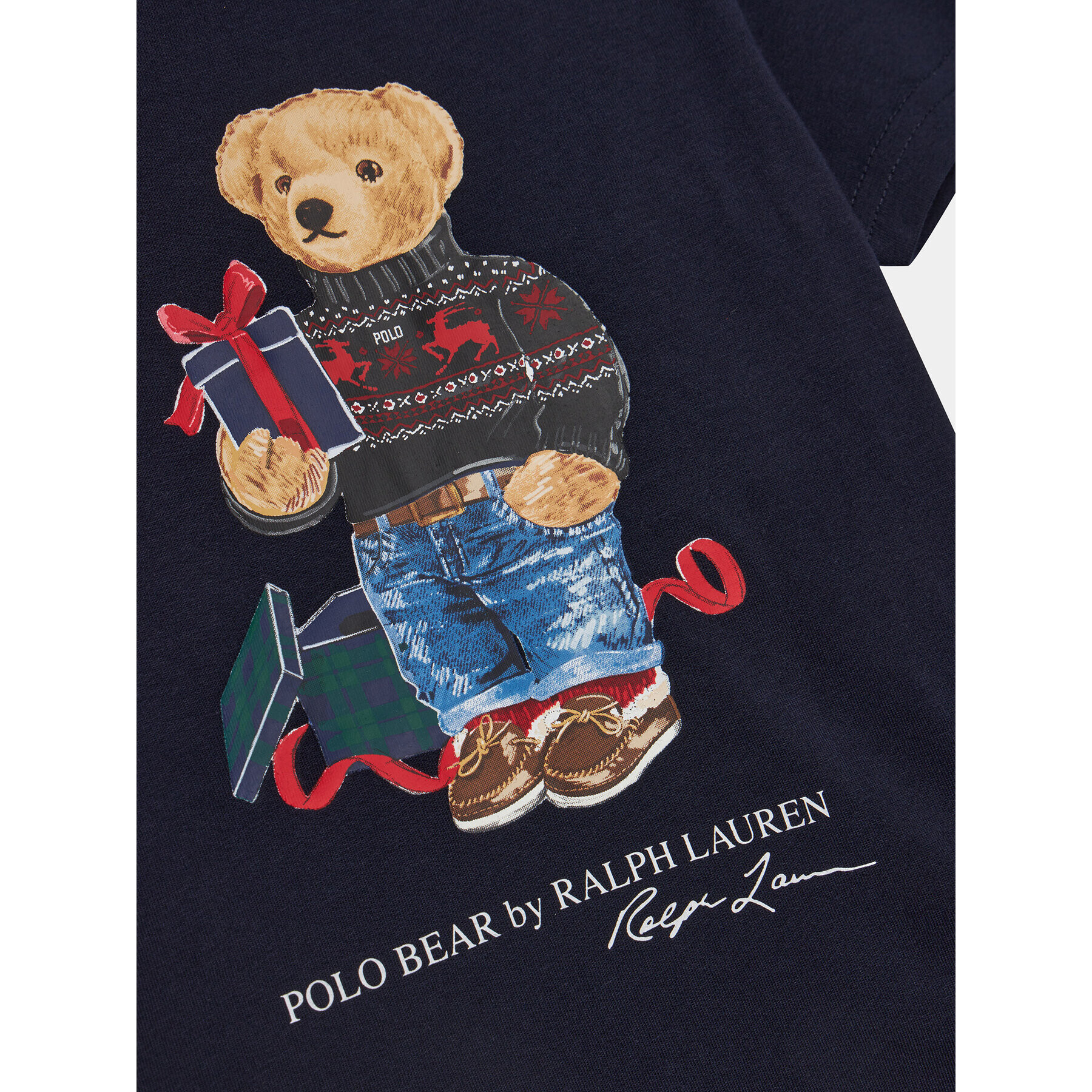 Polo Ralph Lauren Tricou Ss Cn 322853828023 Bleumarin Regular Fit - Pled.ro