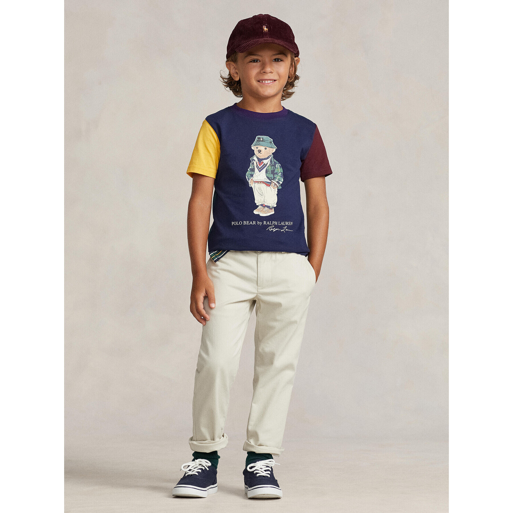 Polo Ralph Lauren Tricou Ss Cn Fun Te 322905258002 Bleumarin Regular Fit - Pled.ro