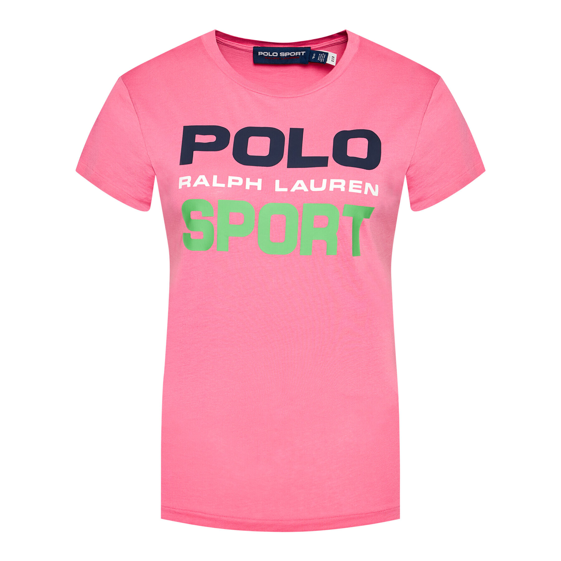 Polo Ralph Lauren Tricou Ssl 211838079005 Roz Regular Fit - Pled.ro