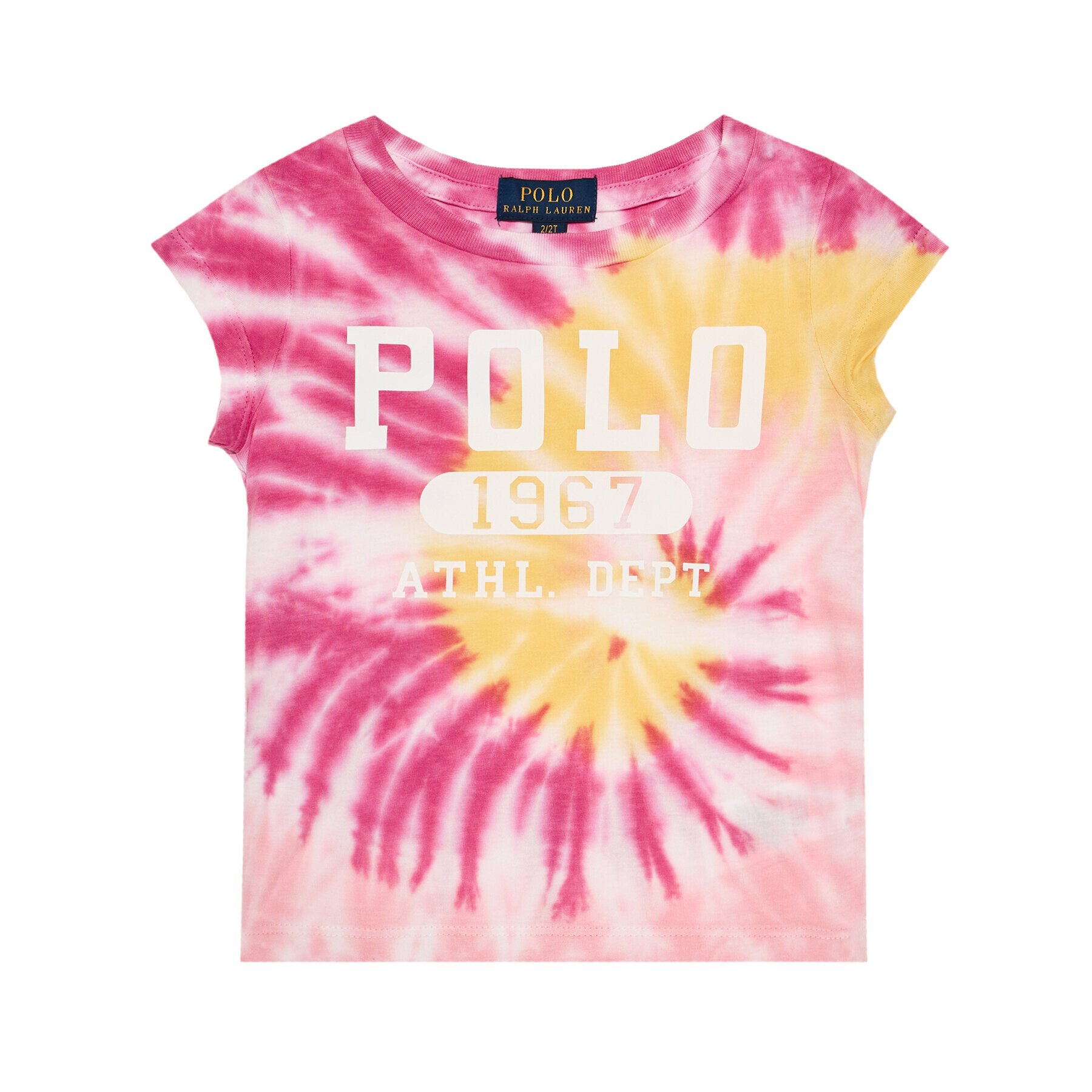 Polo Ralph Lauren Tricou Tie Dye Tee 311803031001 Roz Regular Fit - Pled.ro