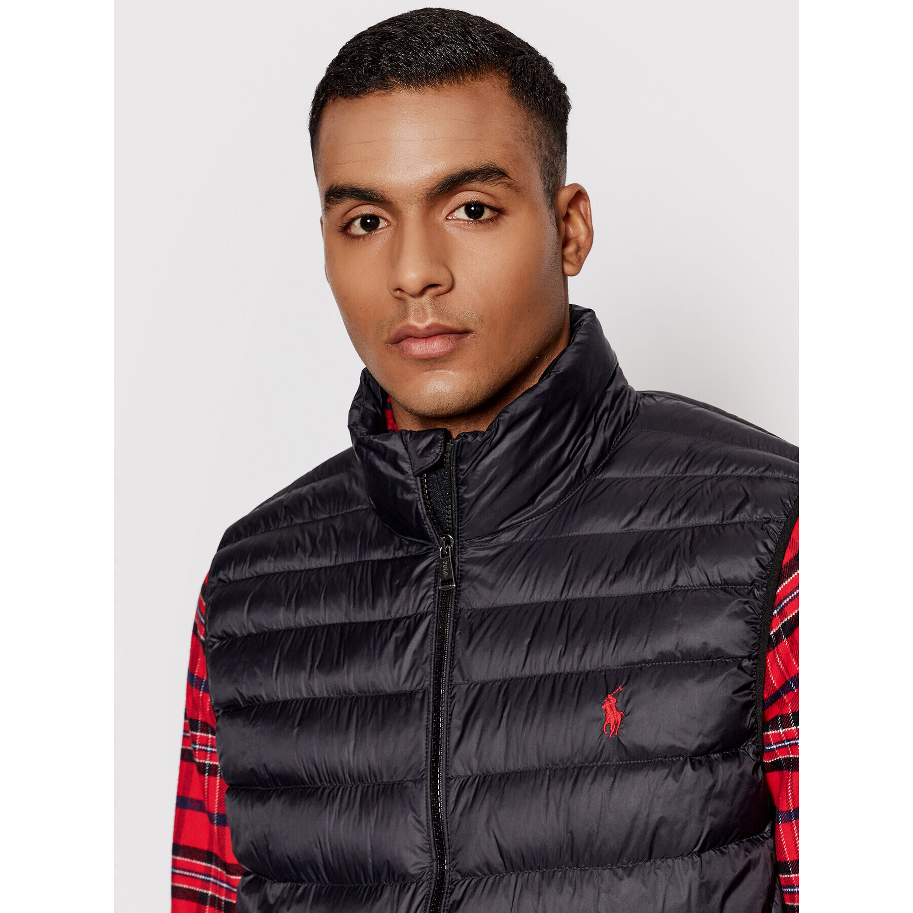 Polo Ralph Lauren Vestă 710810898012 Negru Regular Fit - Pled.ro