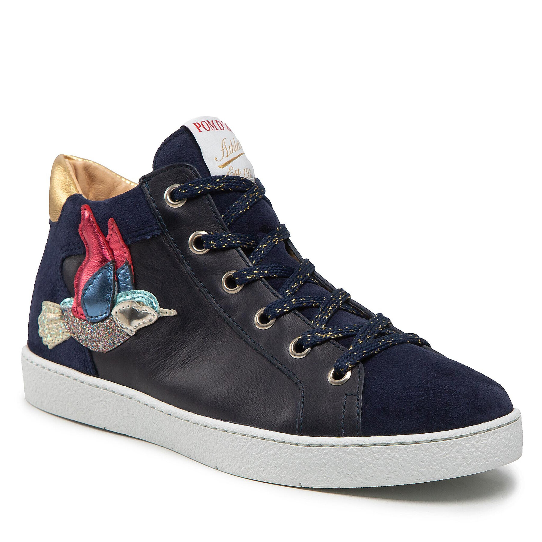 Pom d'Api Sneakers Top Colibri N1UAAT0401 S Bleumarin - Pled.ro