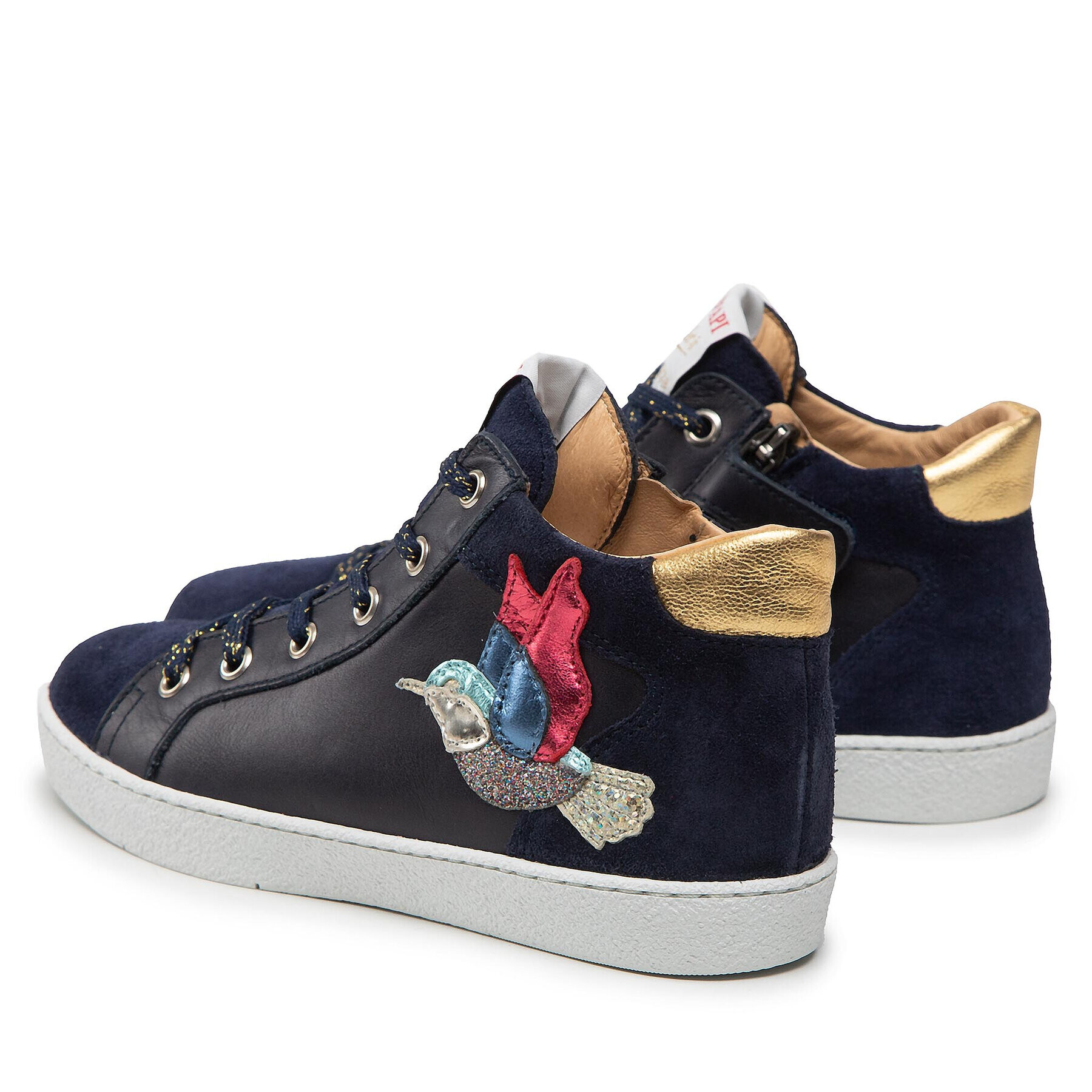 Pom d'Api Sneakers Top Colibri N1UAAT0401 S Bleumarin - Pled.ro