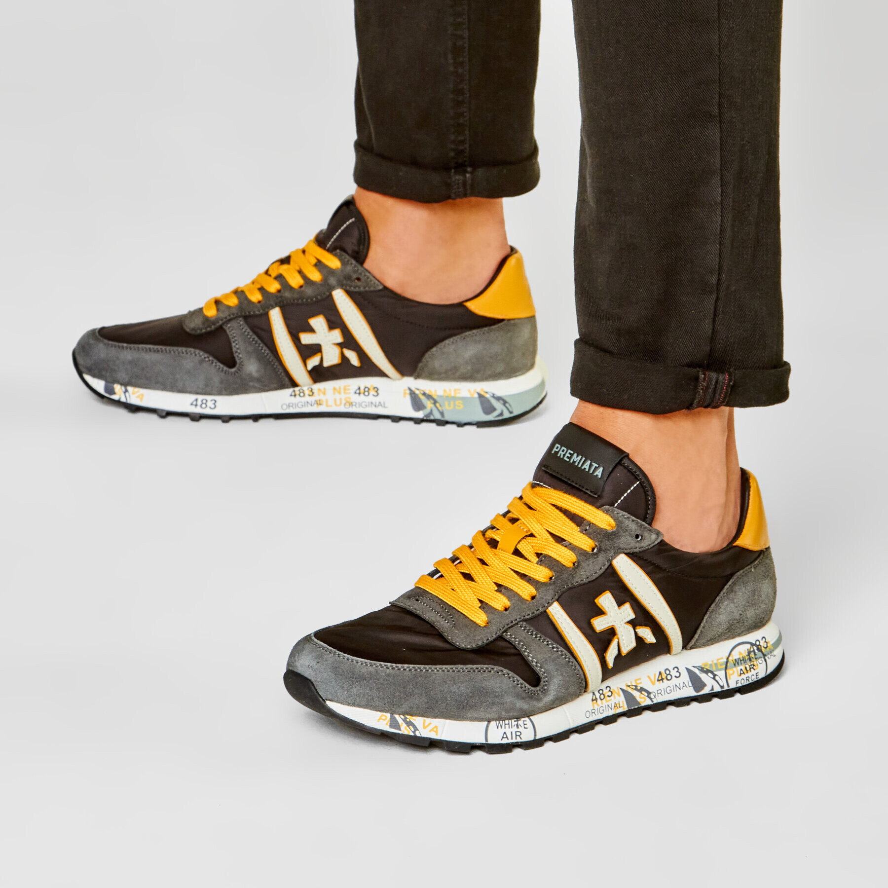 Premiata Sneakers Eric 4944 Negru - Pled.ro