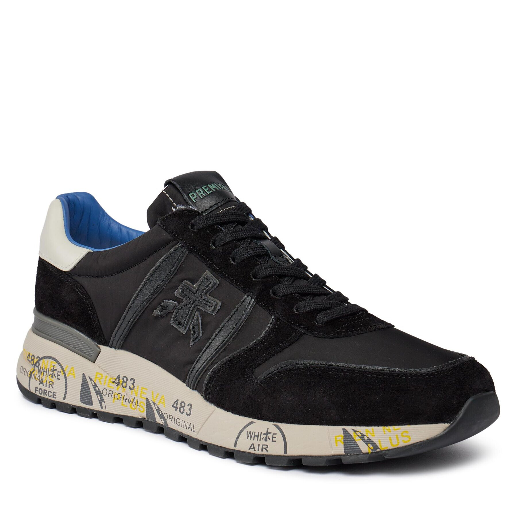 Premiata Sneakers Lander 6402 Negru - Pled.ro