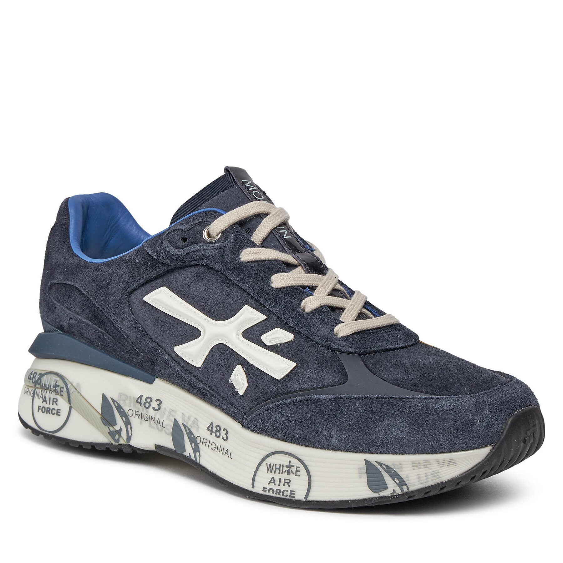 Premiata Sneakers Moerun 6449 Albastru - Pled.ro