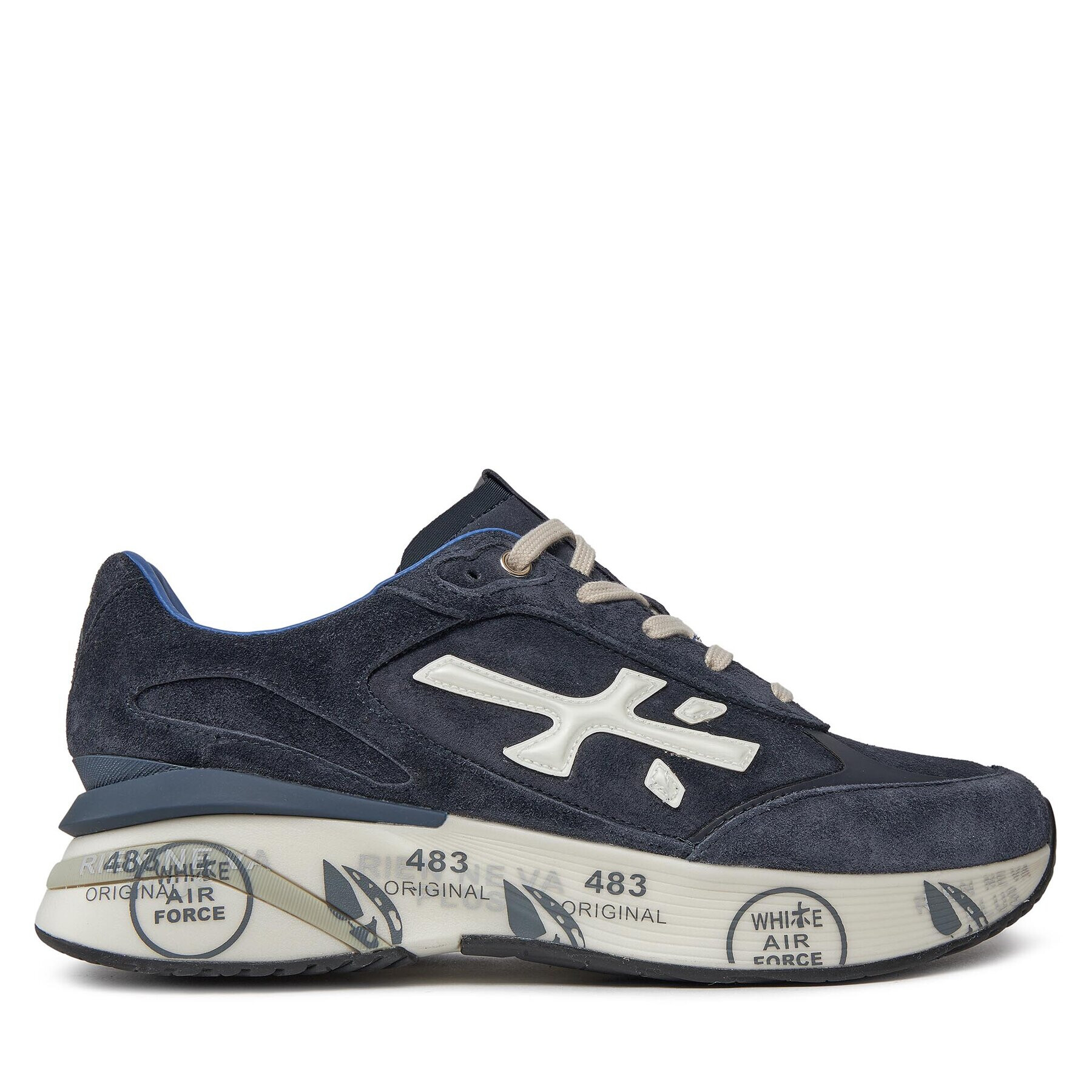 Premiata Sneakers Moerun 6449 Albastru - Pled.ro