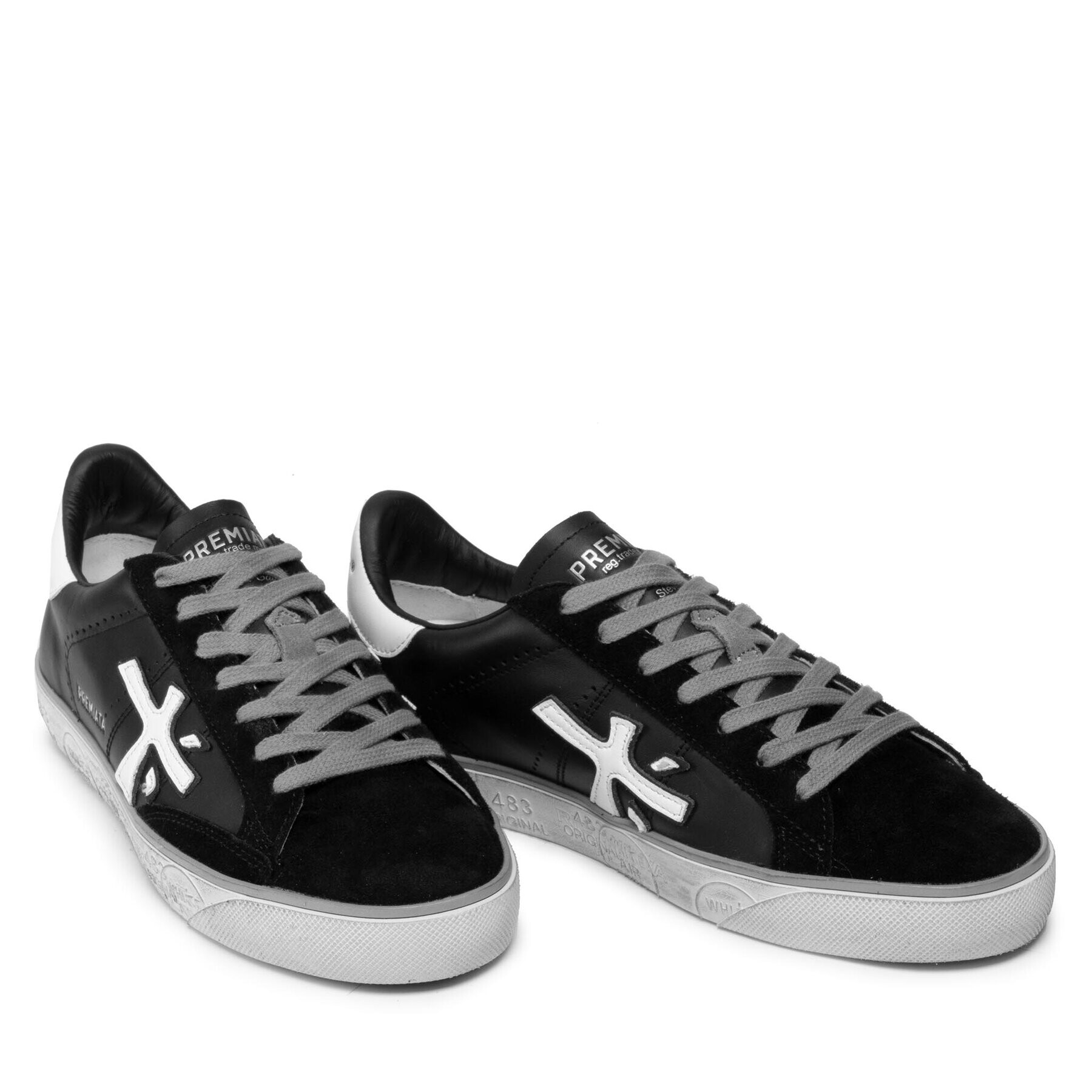 Premiata Sneakers Steven 5439 Negru - Pled.ro