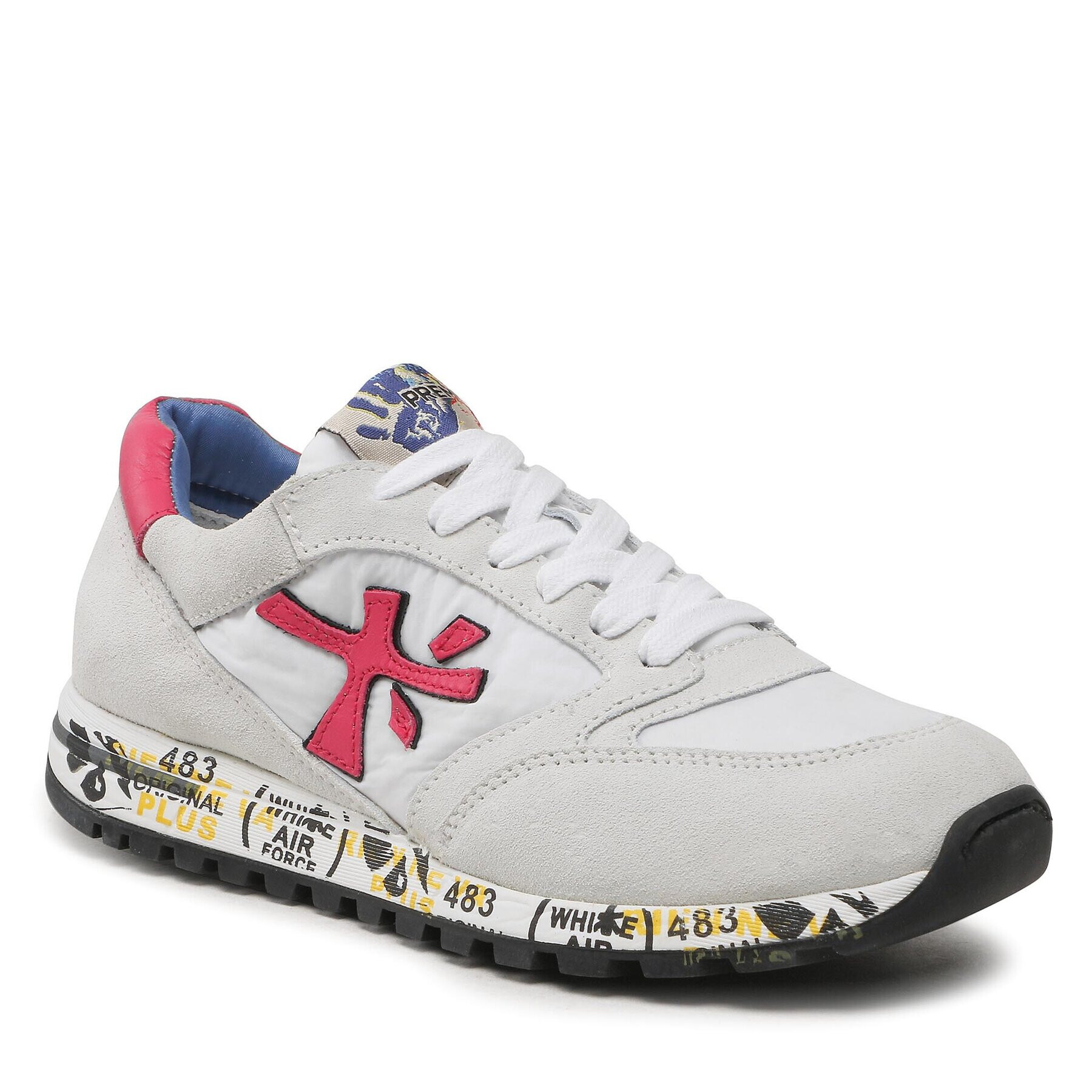 Premiata Sneakers Zac-Zac 18091849 M Alb - Pled.ro