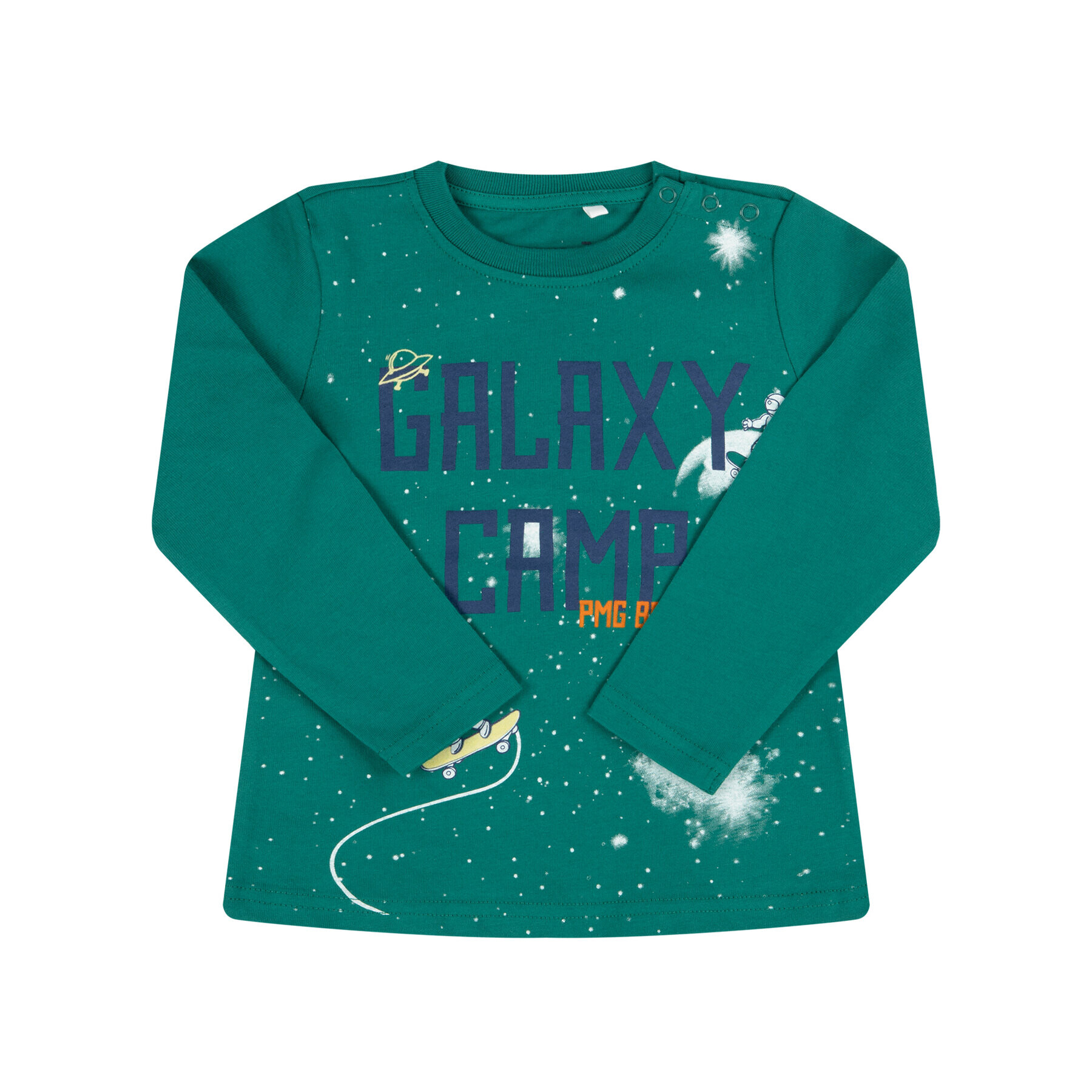 Primigi Bluză Galaxy Camp 44211007 Verde Regular Fit - Pled.ro