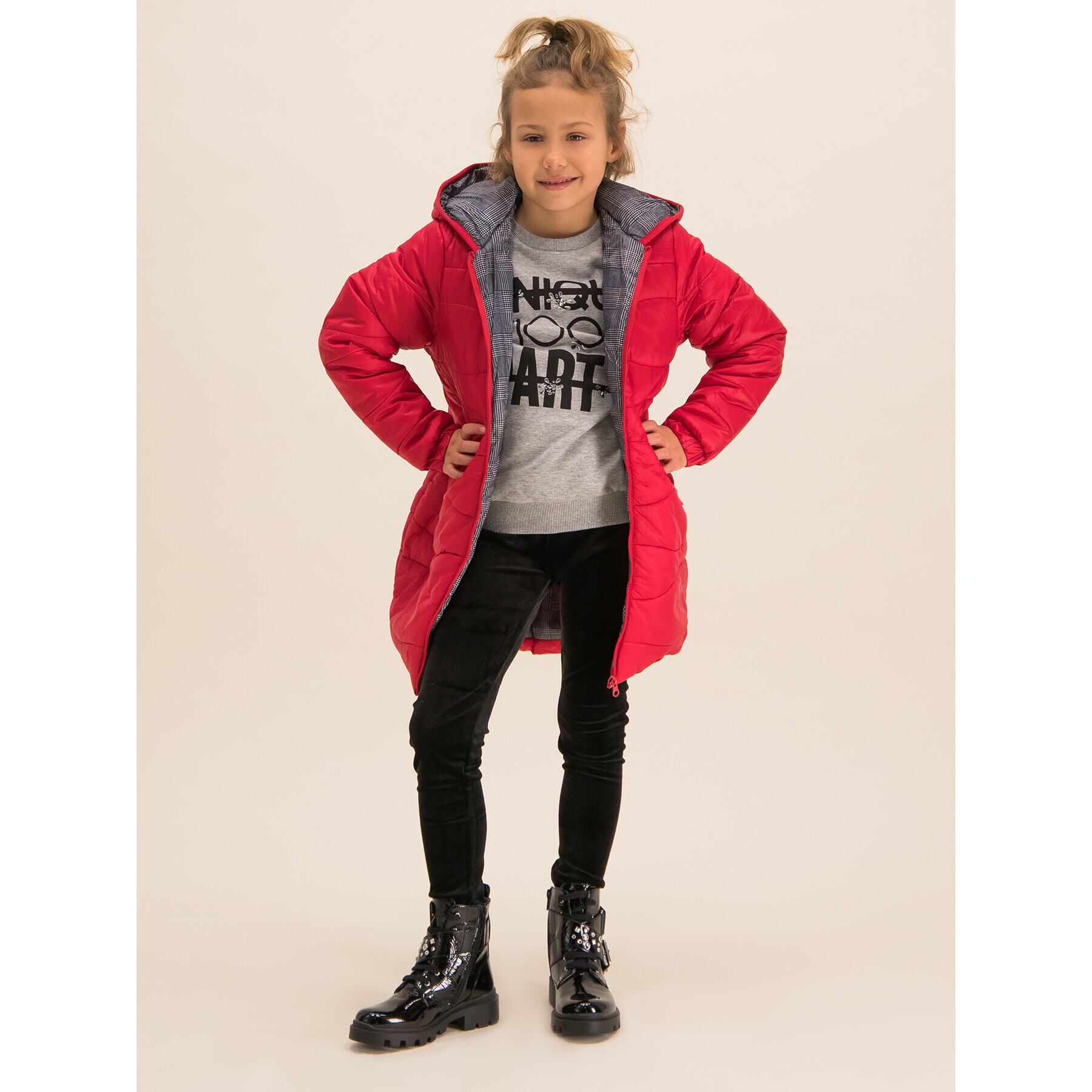 Primigi Geacă de iarnă Fashion Academy 44102521 Roșu Regular Fit - Pled.ro