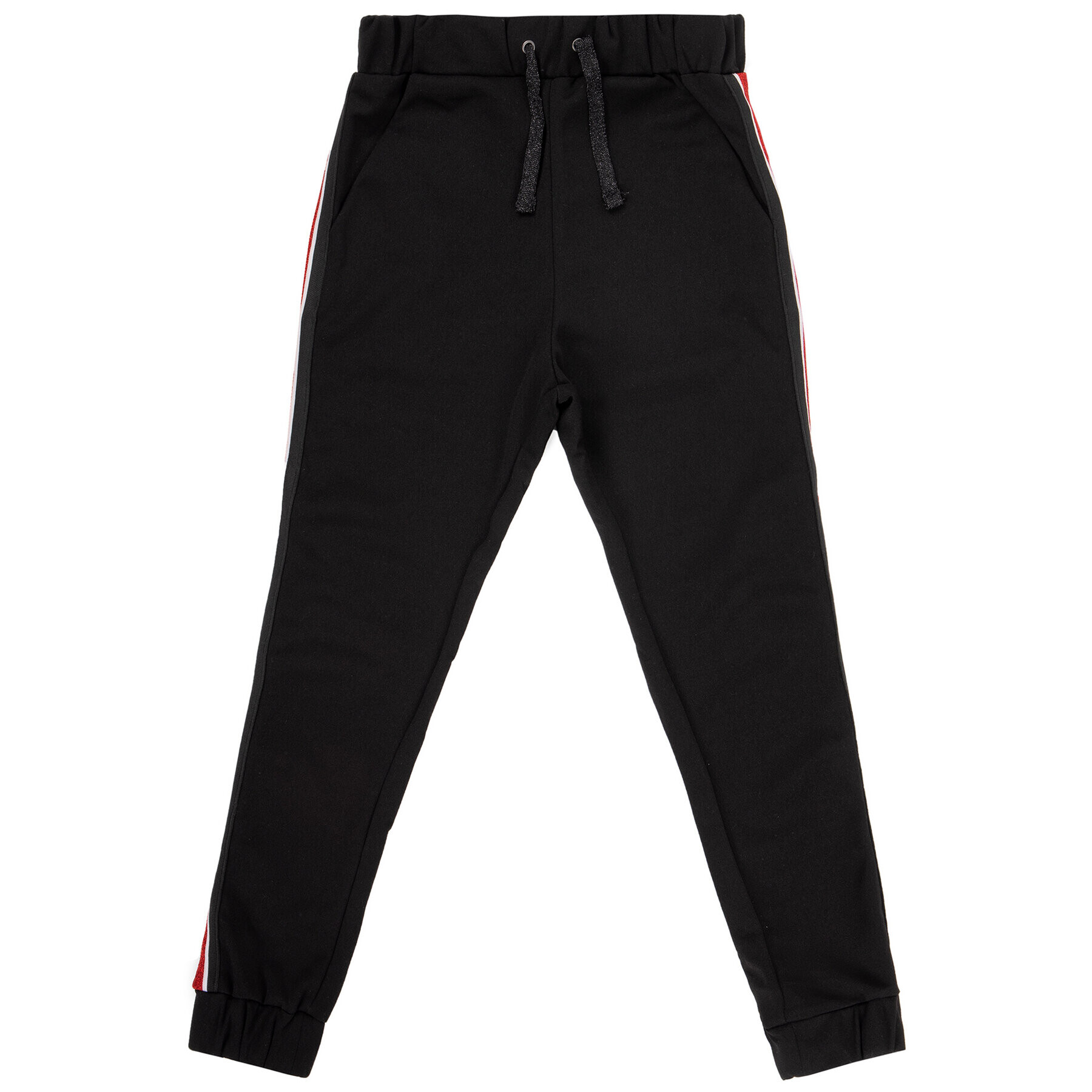 Primigi Pantaloni din material BLACK COUTURE Black Party 44123581 Negru Regular Fit - Pled.ro