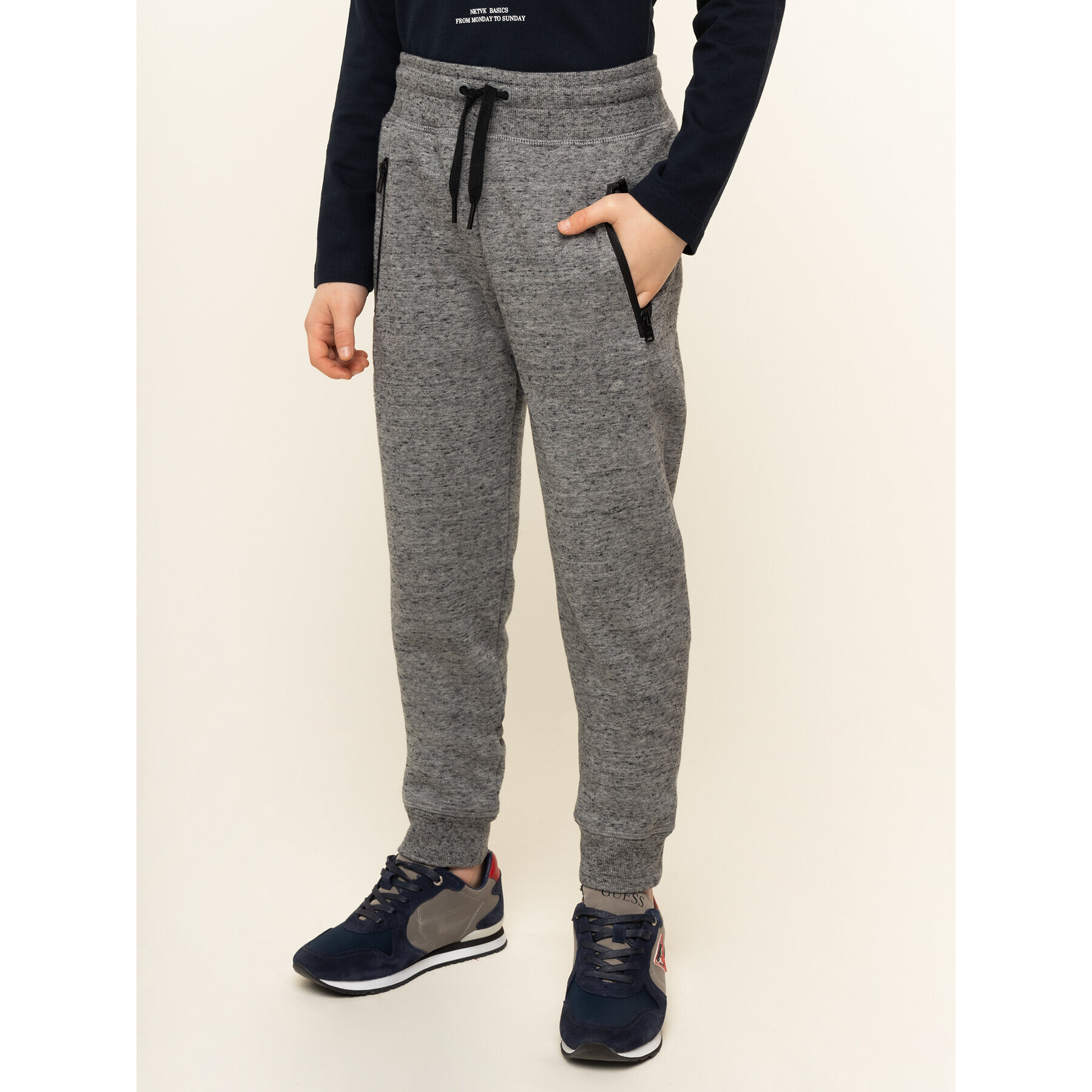 Primigi Pantaloni trening Back To Skate 44122041 Gri Regular Fit - Pled.ro