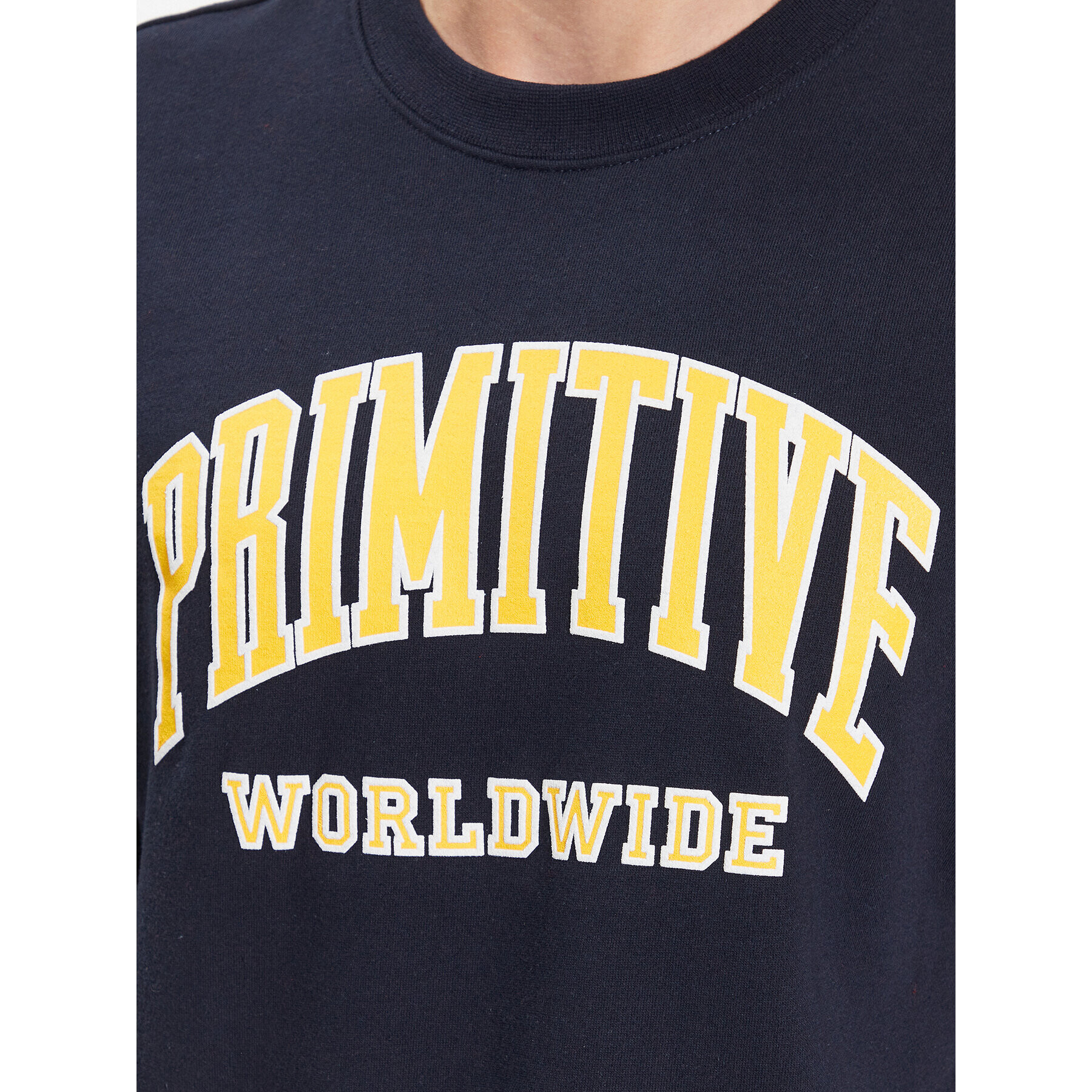 Primitive Bluză Collegiate Worldwide PAPSP2315 Bleumarin Regular Fit - Pled.ro