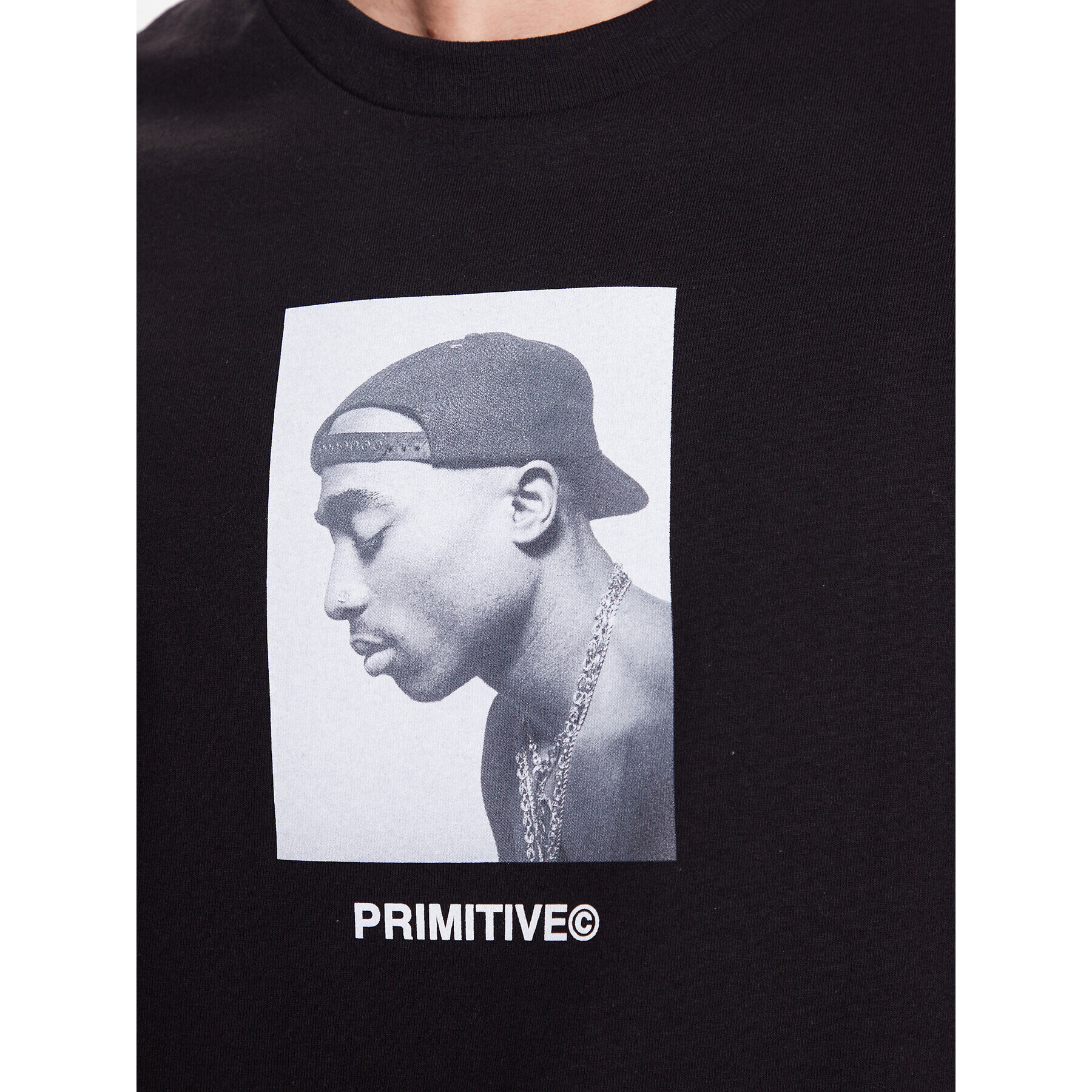 Primitive Tricou 2Pac P14380 Negru Regular Fit - Pled.ro