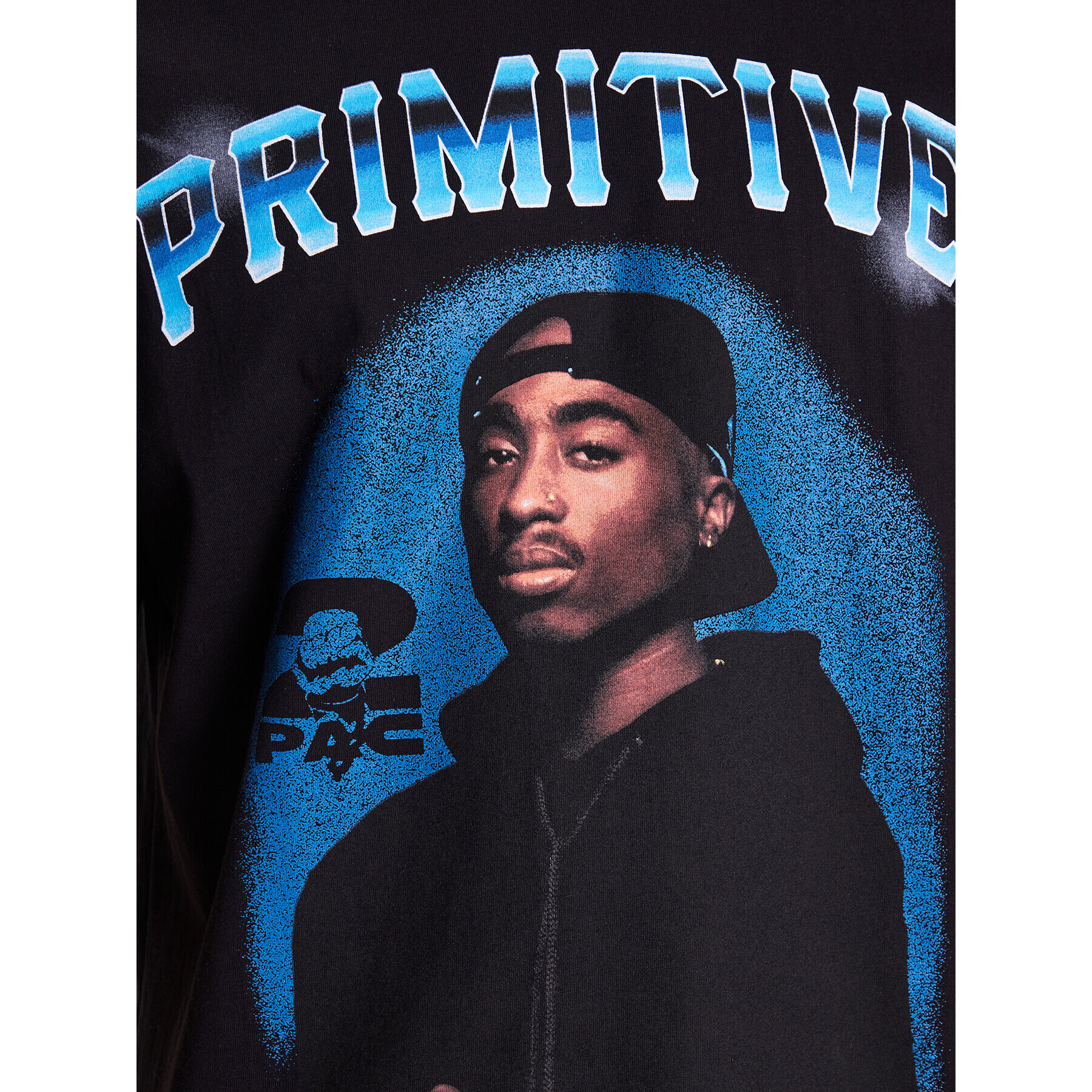 Primitive Tricou 2Pac P14384 Negru Regular Fit - Pled.ro