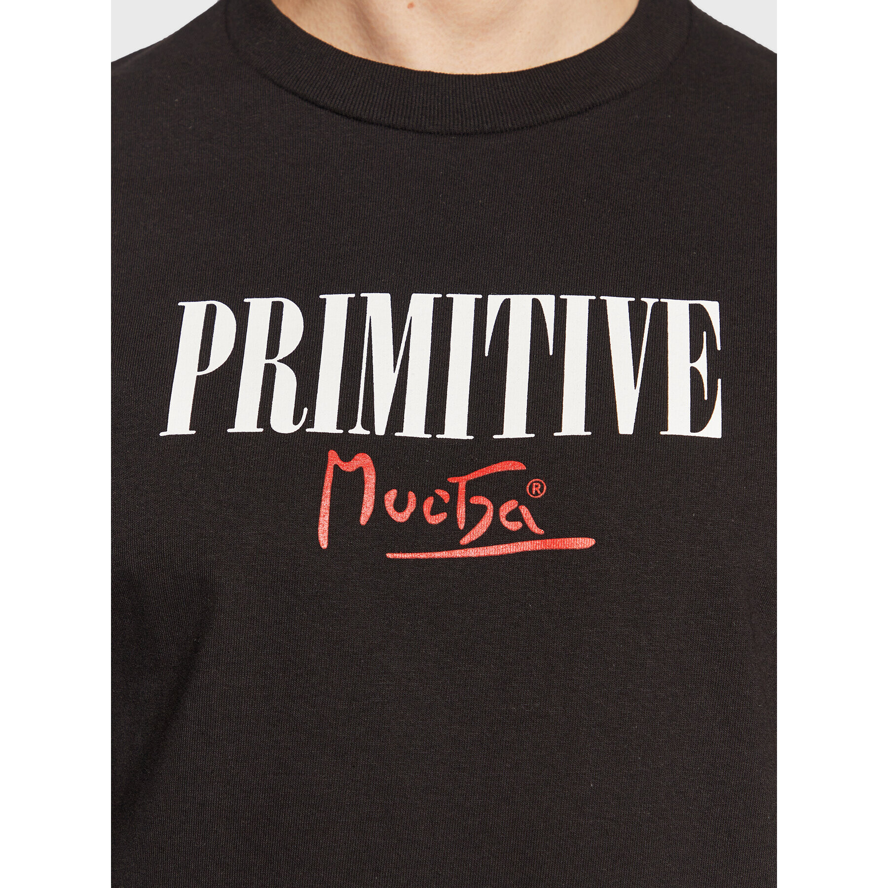 Primitive Tricou P12686 Negru Regular Fit - Pled.ro