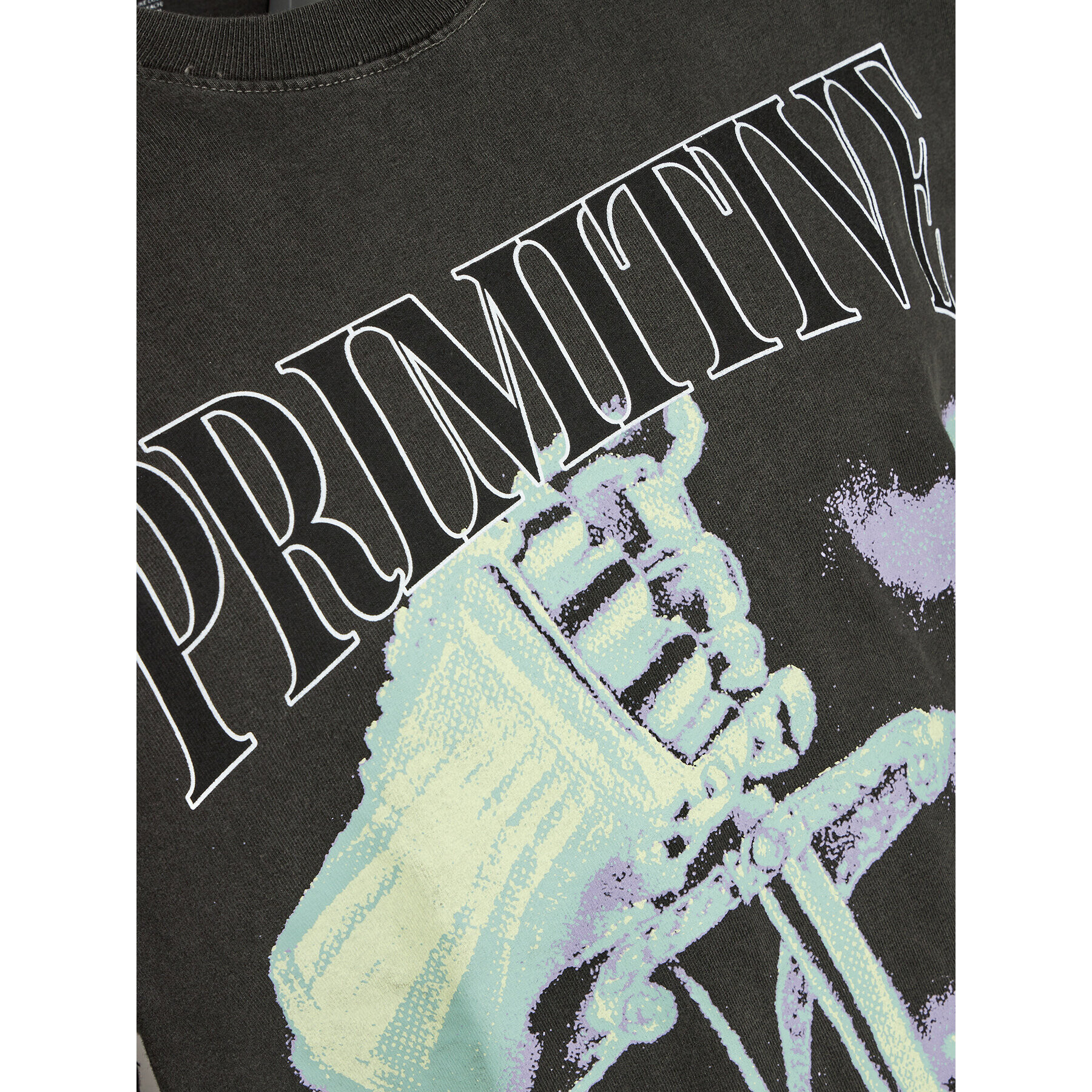 Primitive Tricou Tribulation PA323354 Negru Regular Fit - Pled.ro