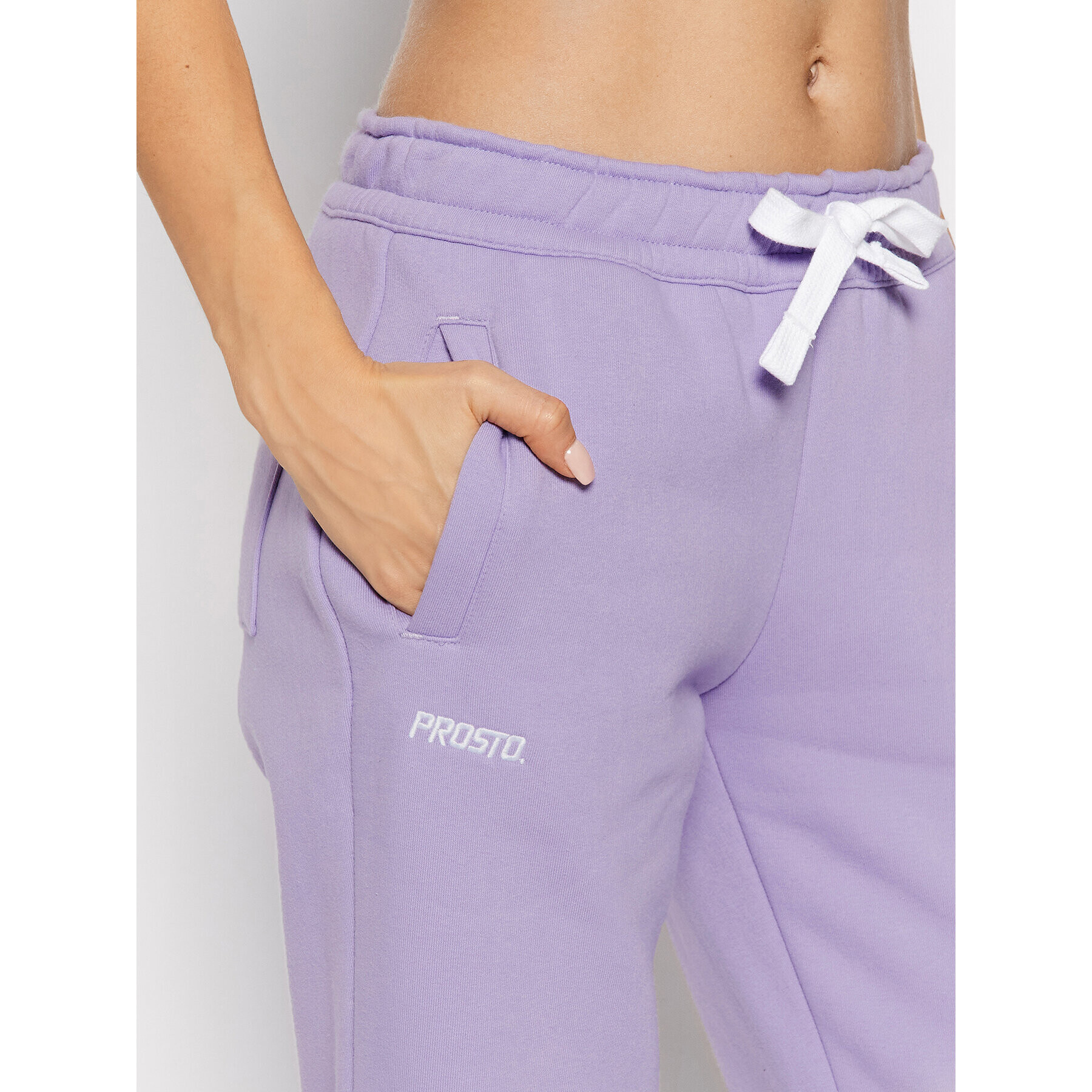 PROSTO. Pantaloni trening KLASYK Nevermind 2012 Violet Regular Fit - Pled.ro