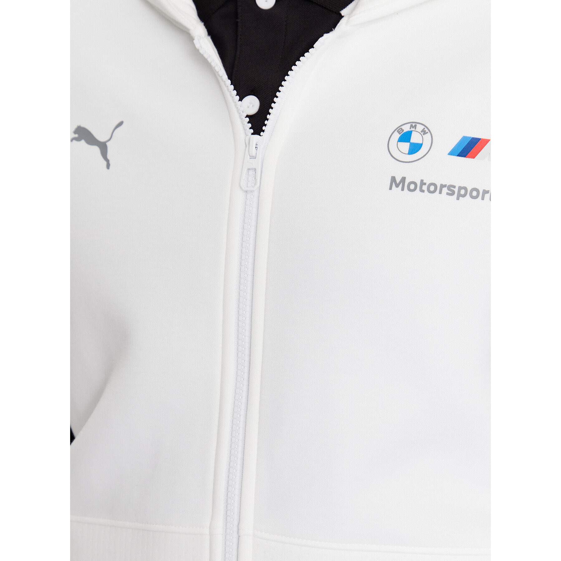 Puma Bluză Bmw M Motorsport 538131 Alb Regular Fit - Pled.ro