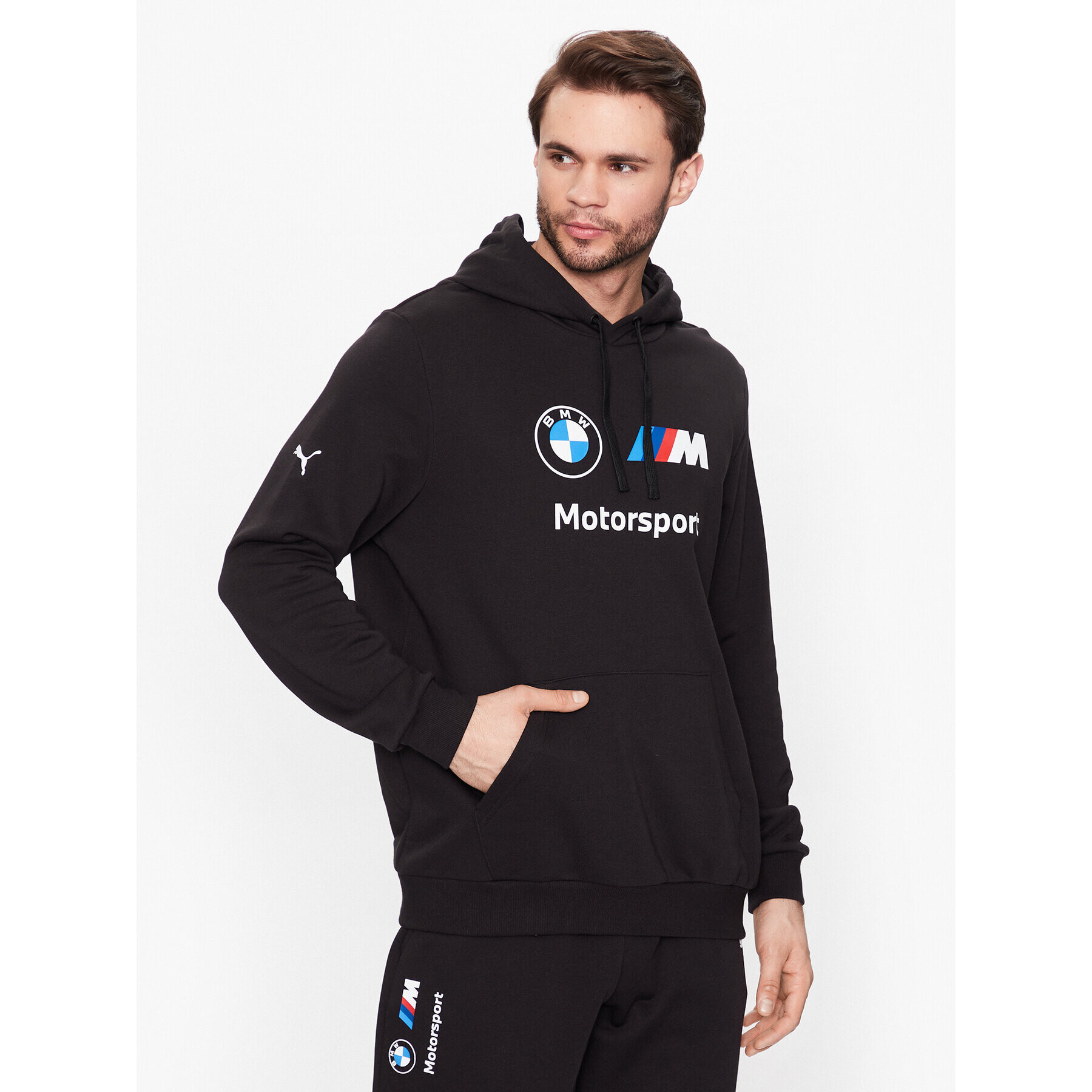 Puma Bluză Bmw M Motorsport 538143 Negru Regular Fit - Pled.ro