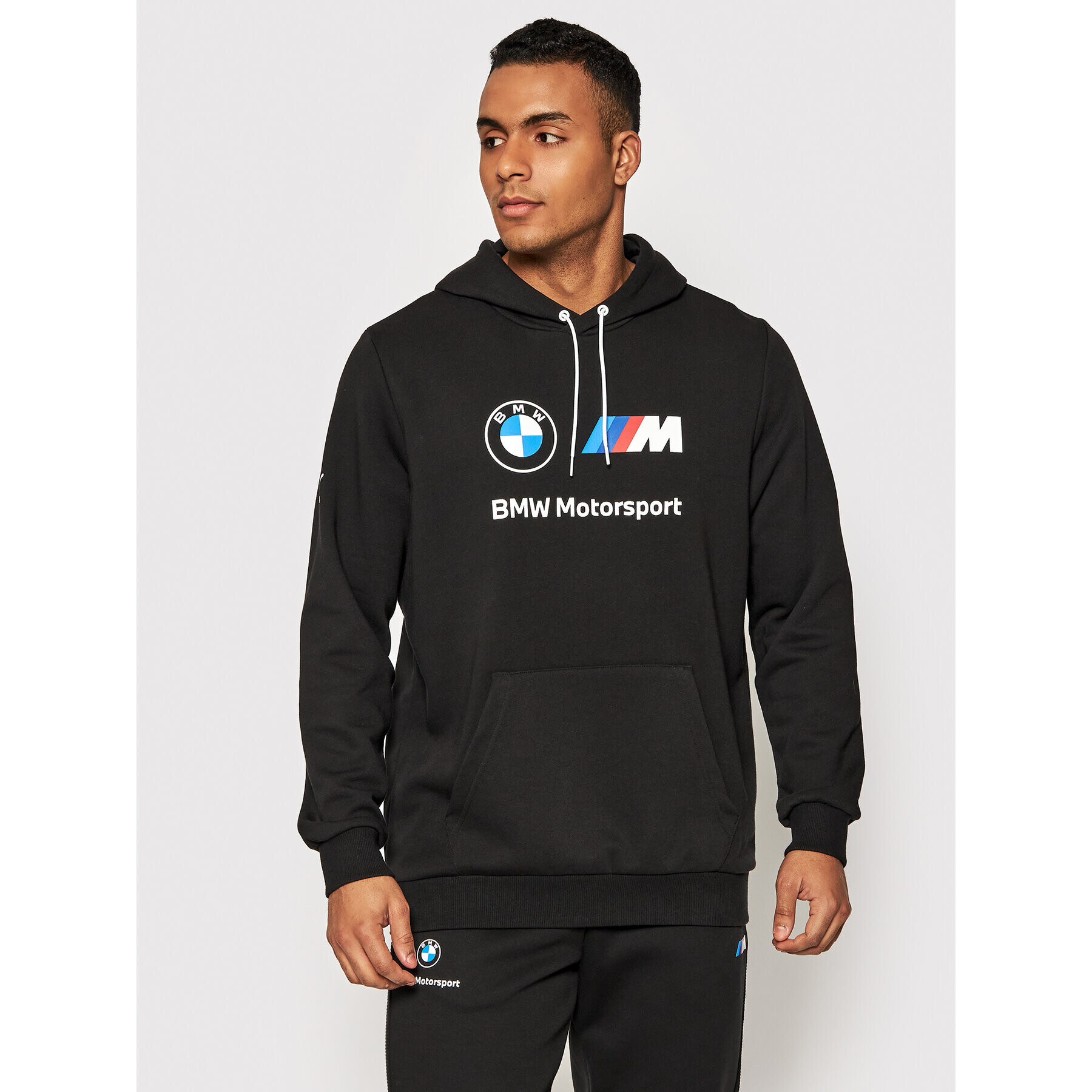 Puma Bluză Bmw Mms Essentials 533399 Negru Regular Fit - Pled.ro