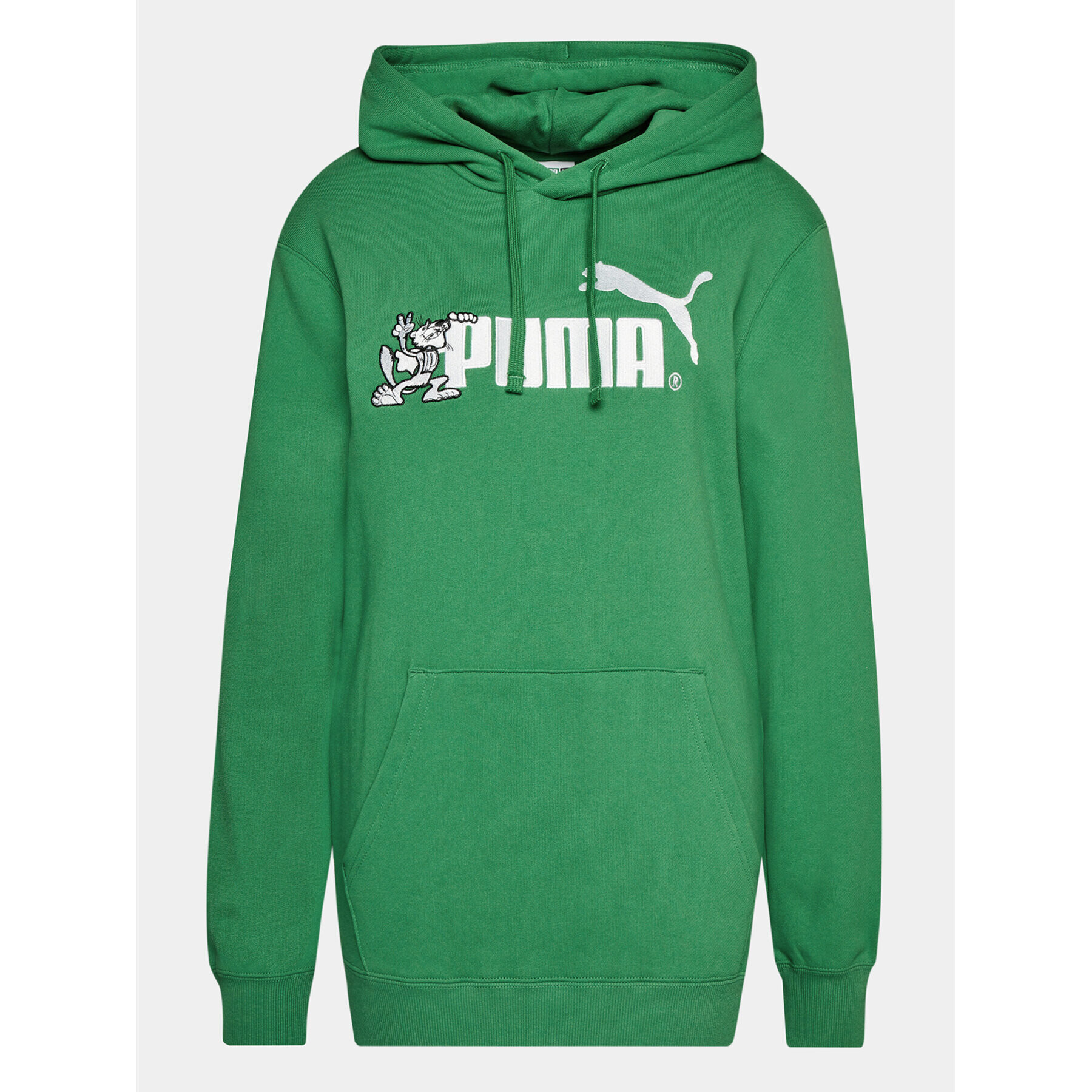 Puma Bluză Classics No.1 Logo Celebration 621951 Verde Regular Fit - Pled.ro