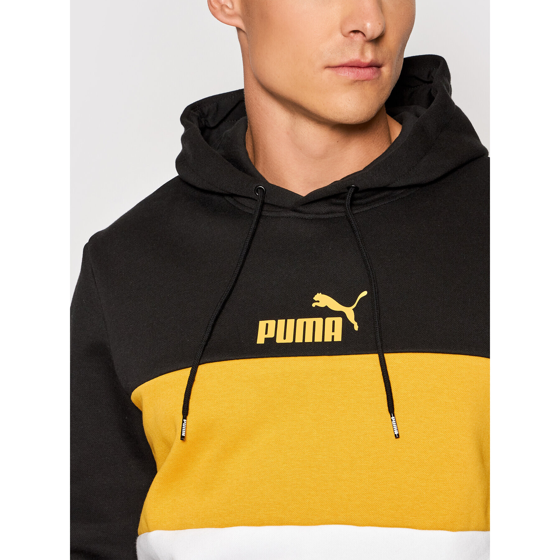 Puma Bluză Essentials 587917 Negru Regular Fit - Pled.ro