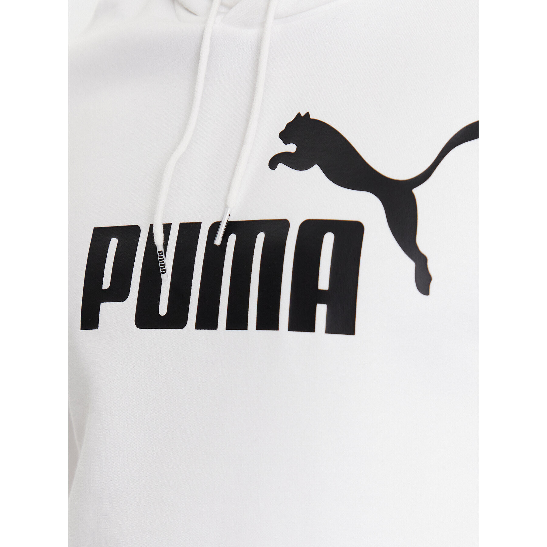 Puma Bluză Essentials Big Logo 586686 Alb Regular Fit - Pled.ro