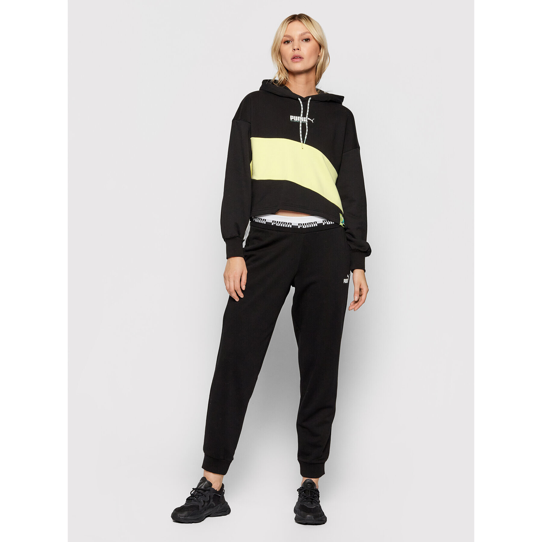 Puma Bluză Intl 531649 Negru Relaxed Fit - Pled.ro